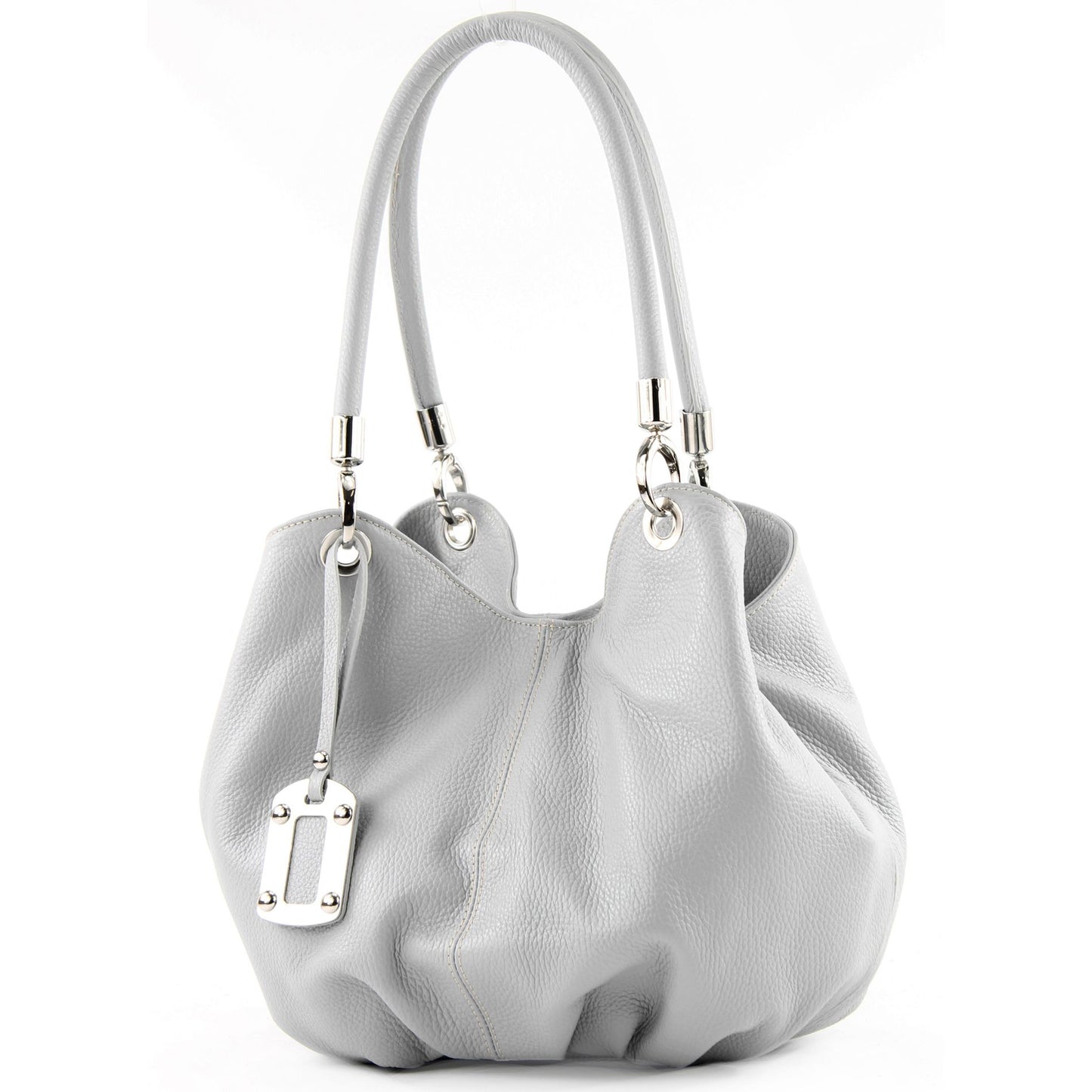 modamoda de 228 Damen Leder Schultertasche Hobo bag handmade in Italy