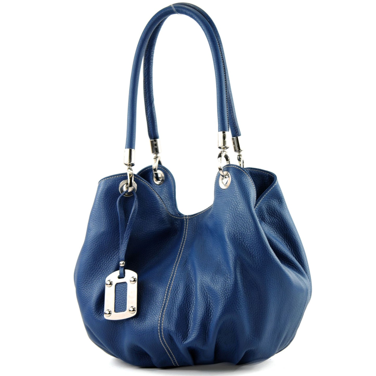 modamoda de 228 Damen Leder Schultertasche Hobo bag handmade in Italy
