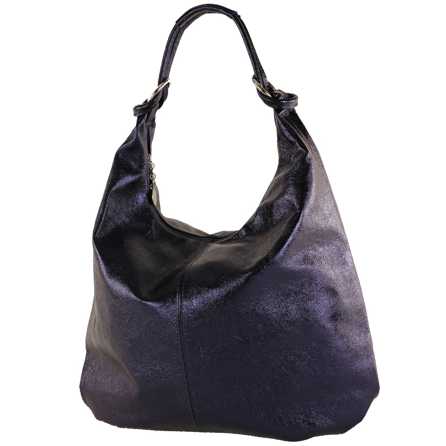 modamoda de 337 Damen Leder Schultertasche Shopper Large handmade in Italy