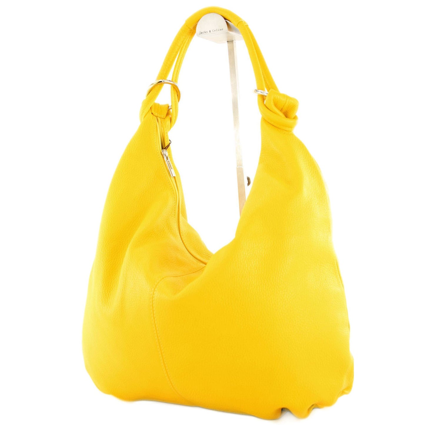 modamoda de 337 Damen Leder Schultertasche Shopper Large handmade in Italy