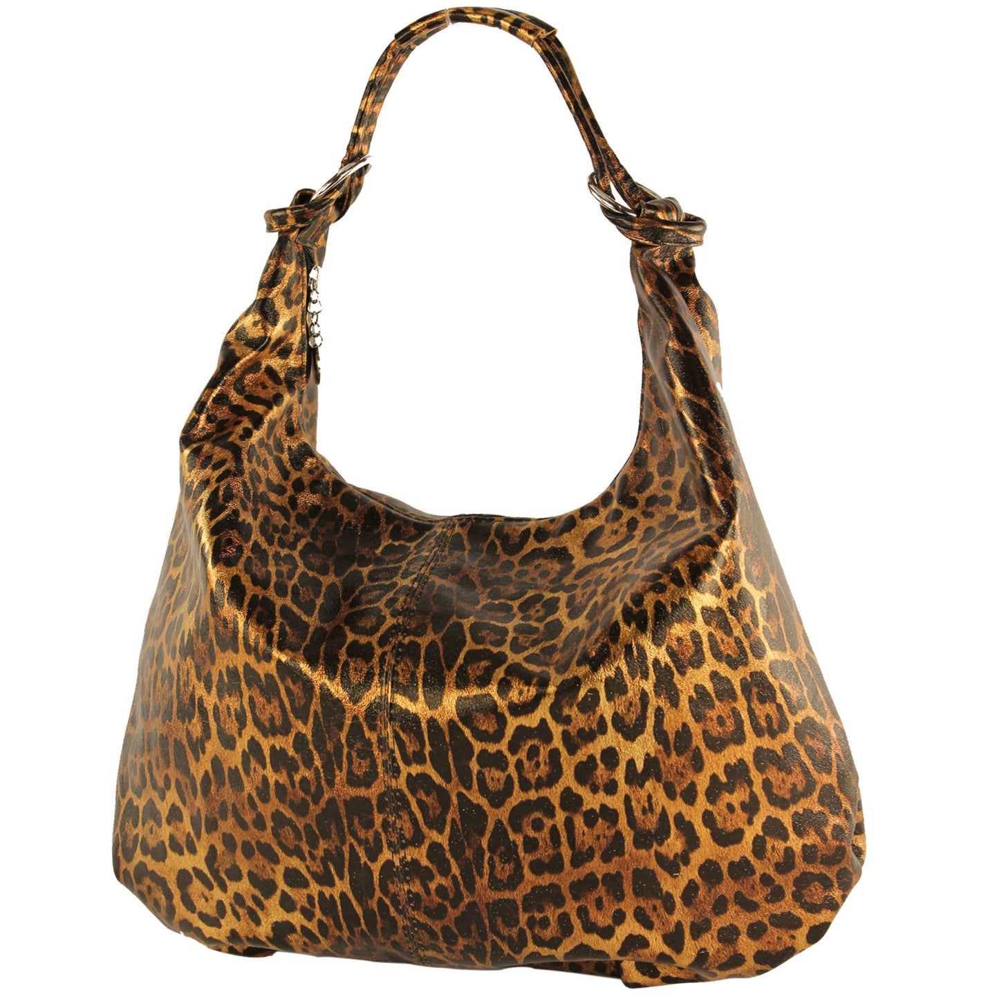 modamoda de 337 Damen Leder Schultertasche Shopper Large handmade in Italy