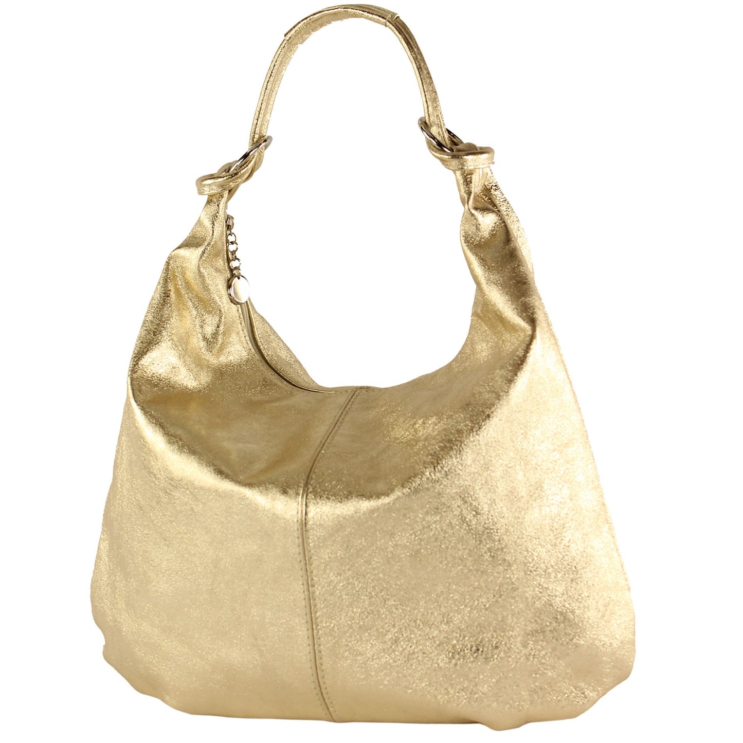 modamoda de 337 Damen Leder Schultertasche Shopper Large handmade in Italy