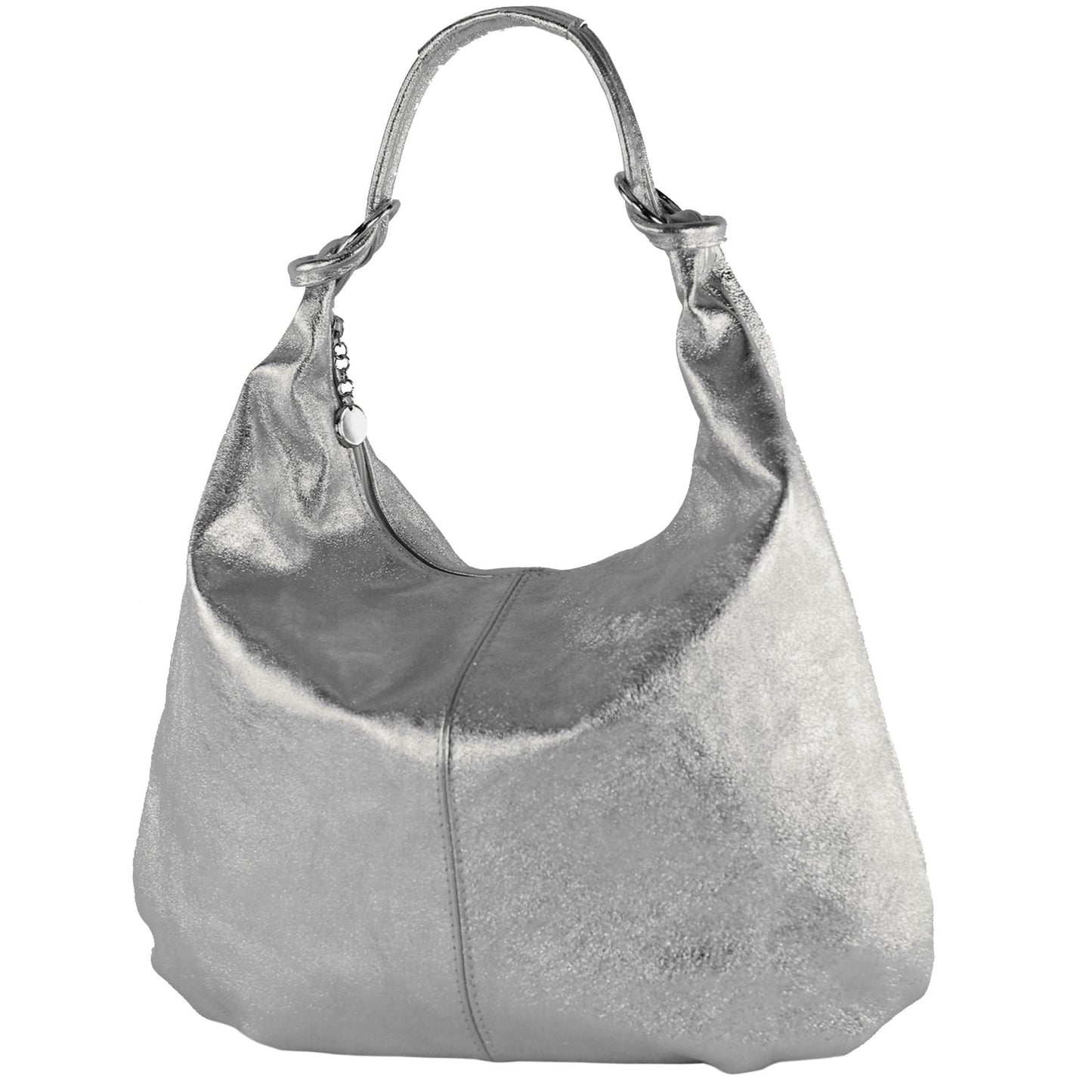 modamoda de 337 Damen Leder Schultertasche Shopper Large handmade in Italy