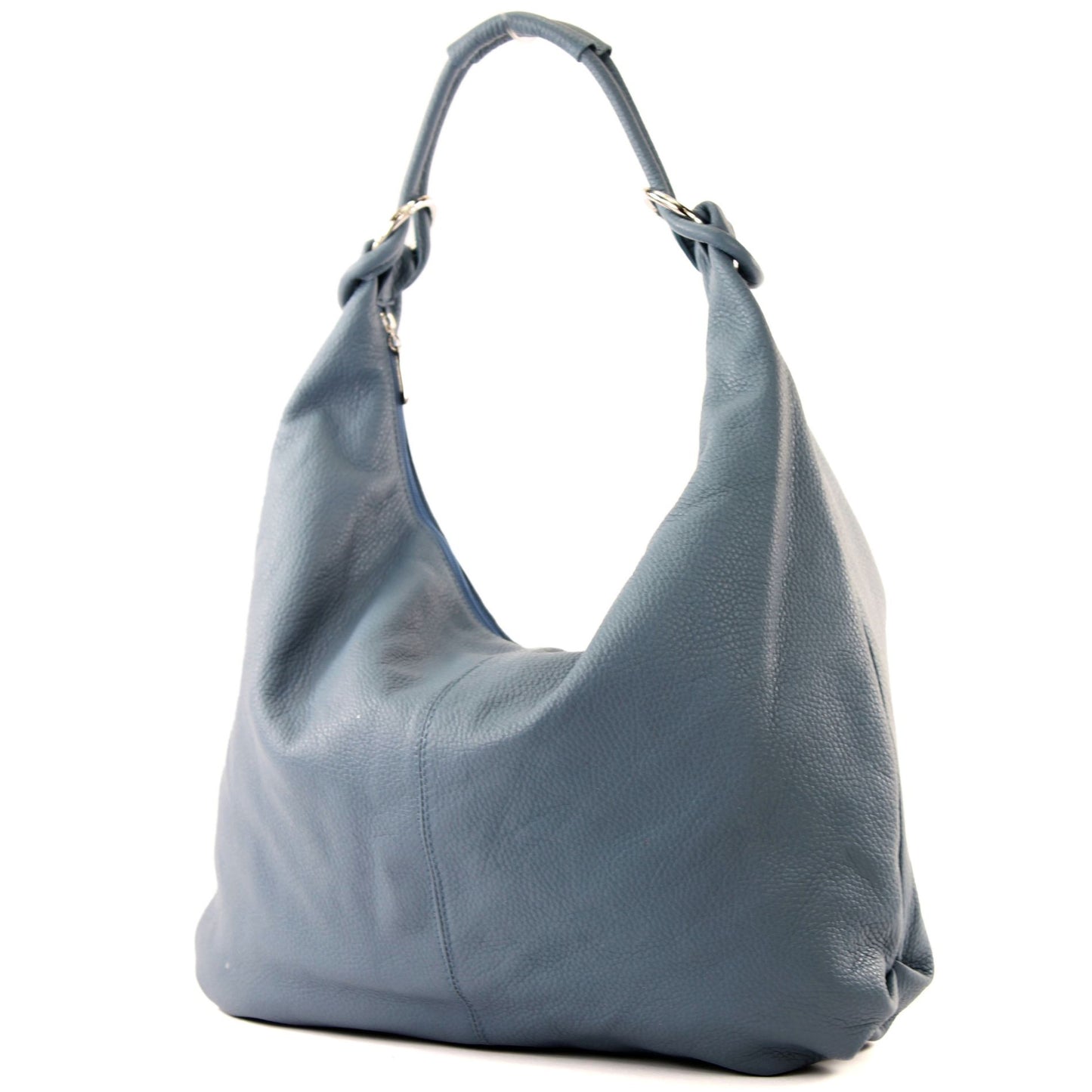 modamoda de 337 Damen Leder Schultertasche Shopper Large handmade in Italy