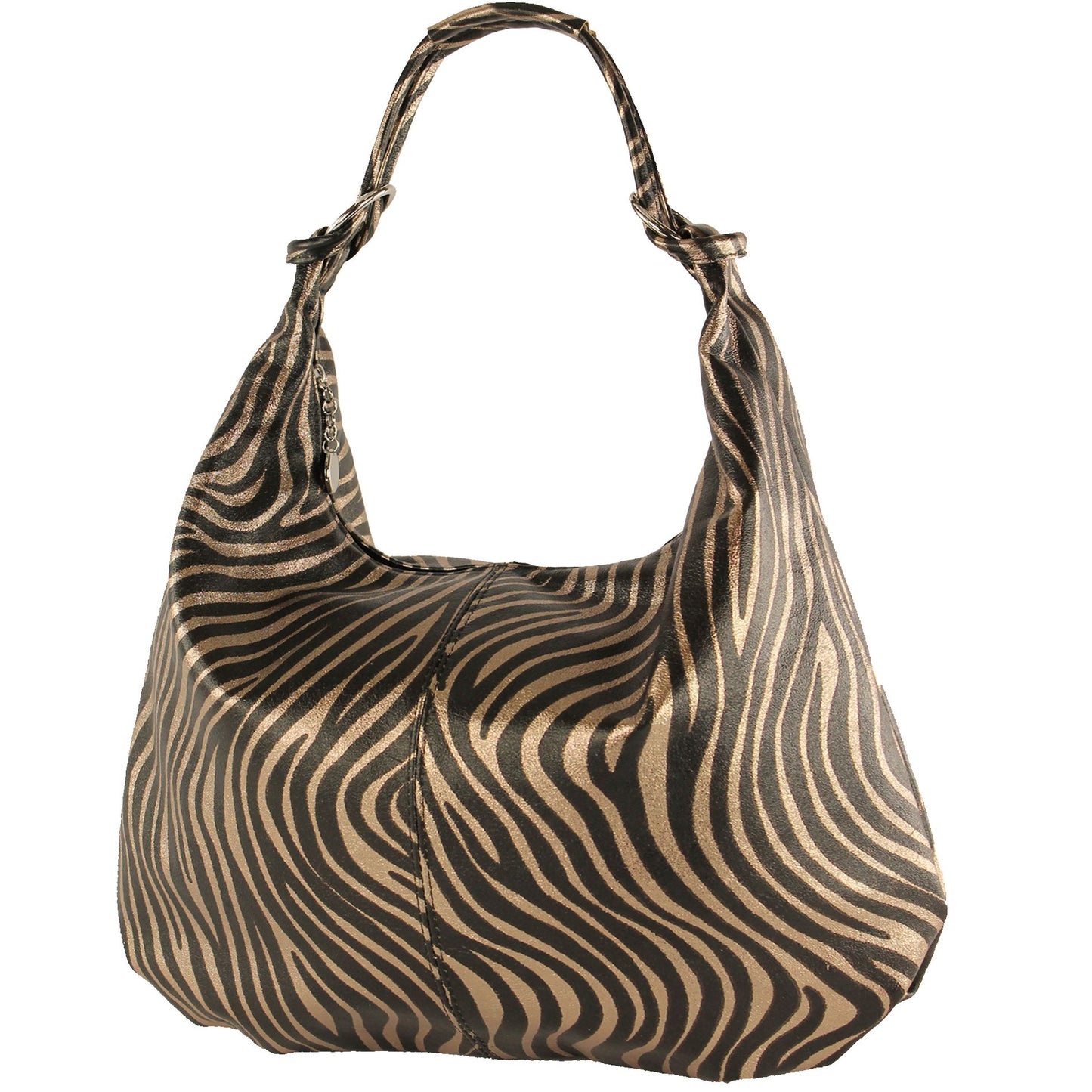 modamoda de 337 Damen Leder Schultertasche Shopper Large handmade in Italy