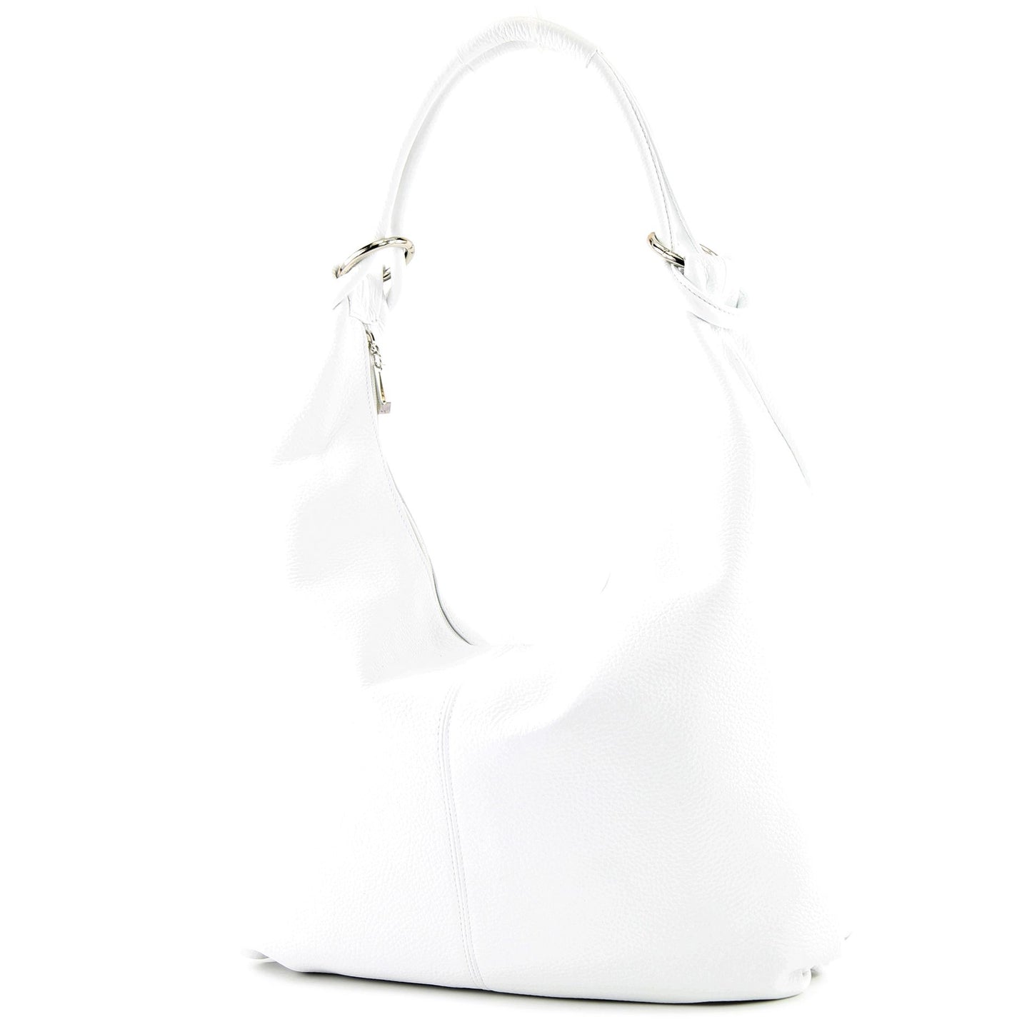 modamoda de 337 Damen Leder Schultertasche Shopper Large handmade in Italy