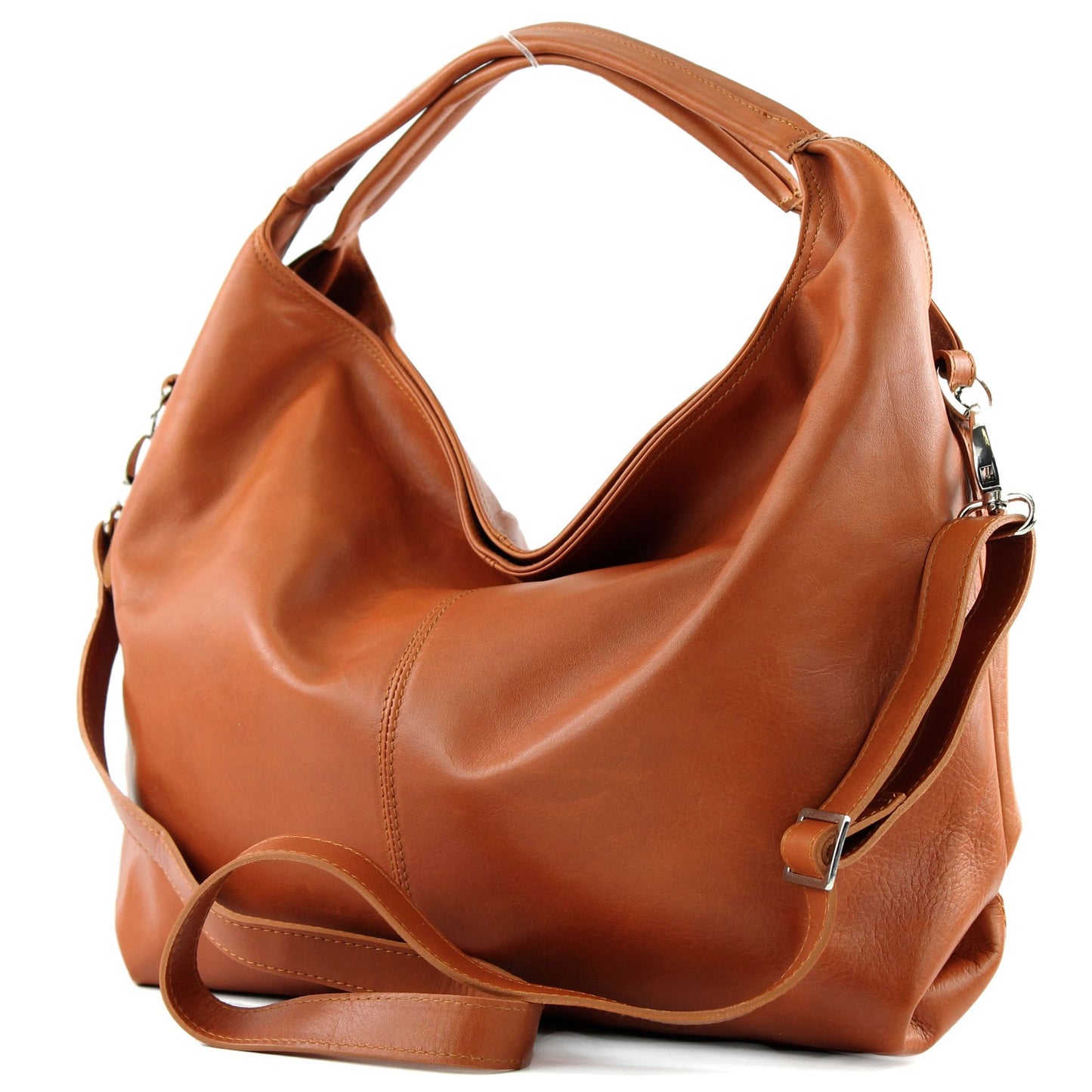 modamoda de - DS26 - ital Damenhandtasche aus Nappaleder