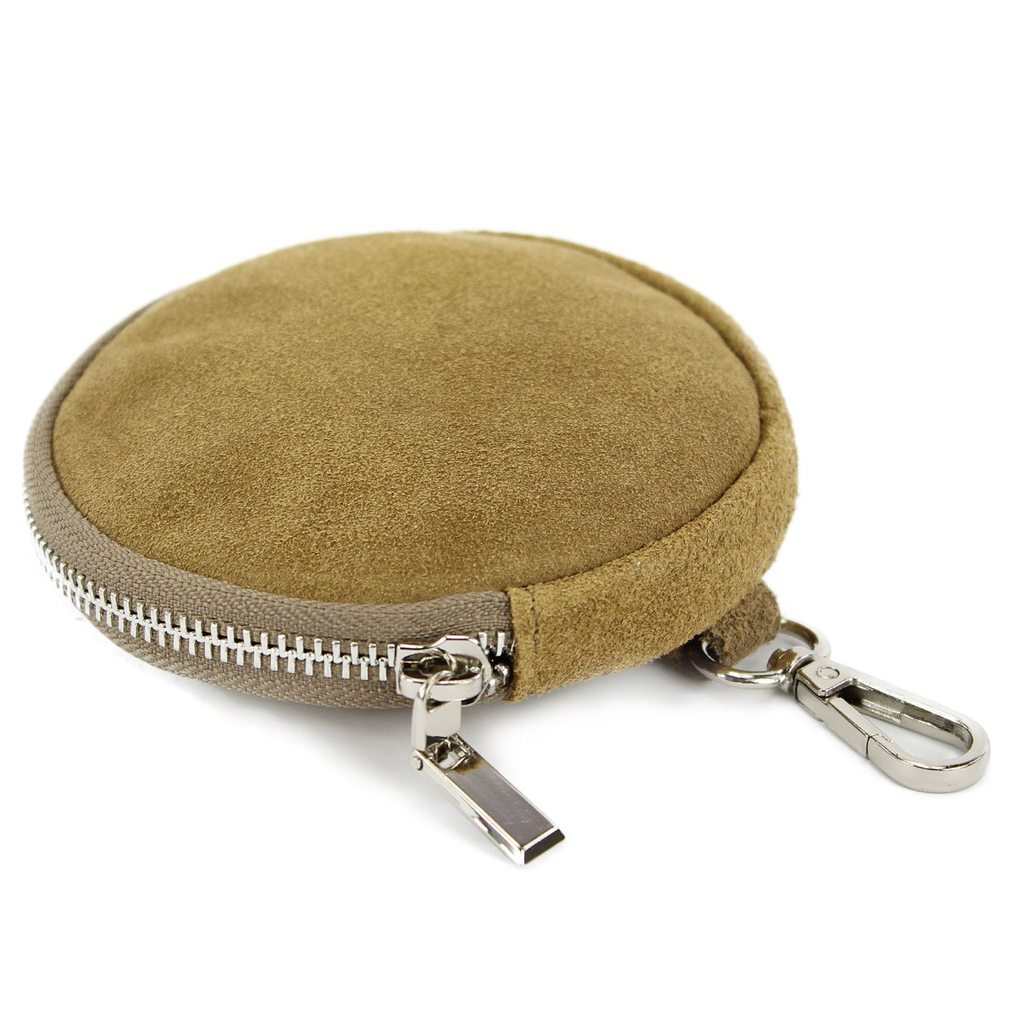 modamoda de - P08 - ital. Geldbörse Mundschutztasche aus Wildleder Fell