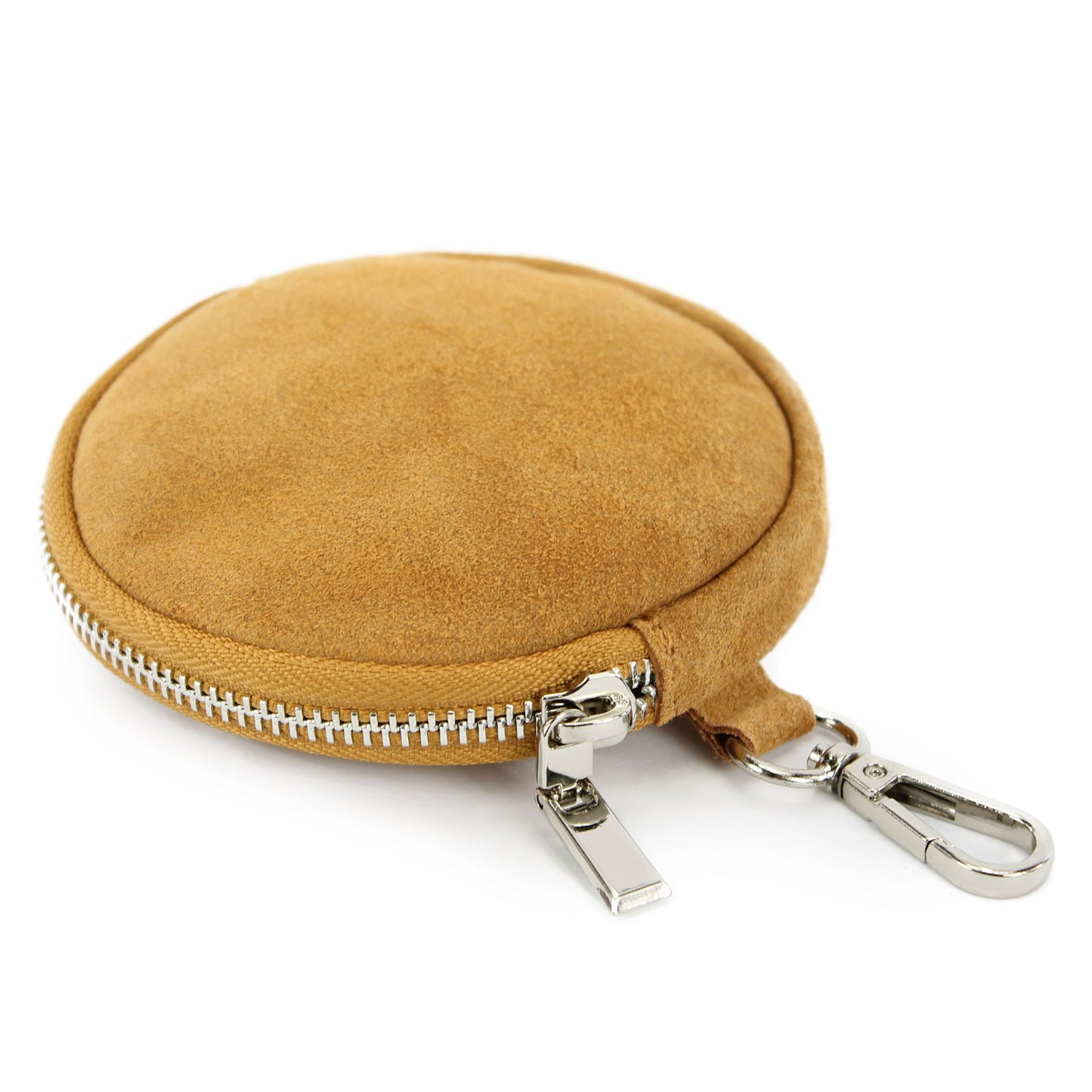 modamoda de - P08 - ital. Geldbörse Mundschutztasche aus Wildleder Fell