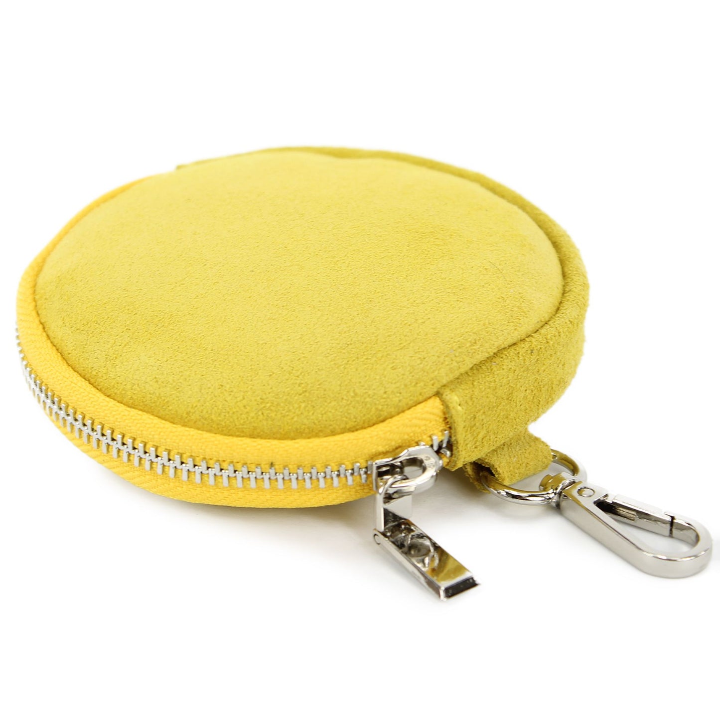 modamoda de - P08 - ital. Geldbörse Mundschutztasche aus Wildleder Fell