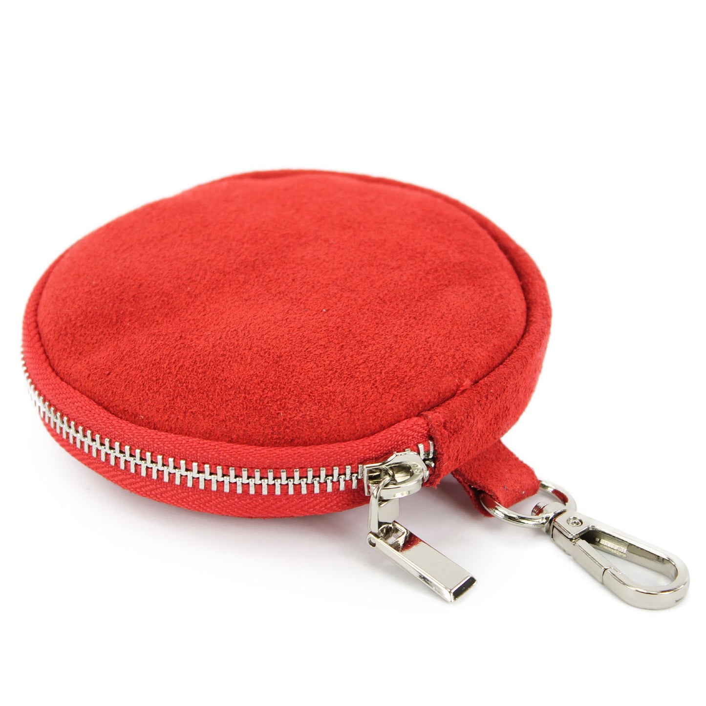 modamoda de - P08 - ital. Geldbörse Mundschutztasche aus Wildleder Fell