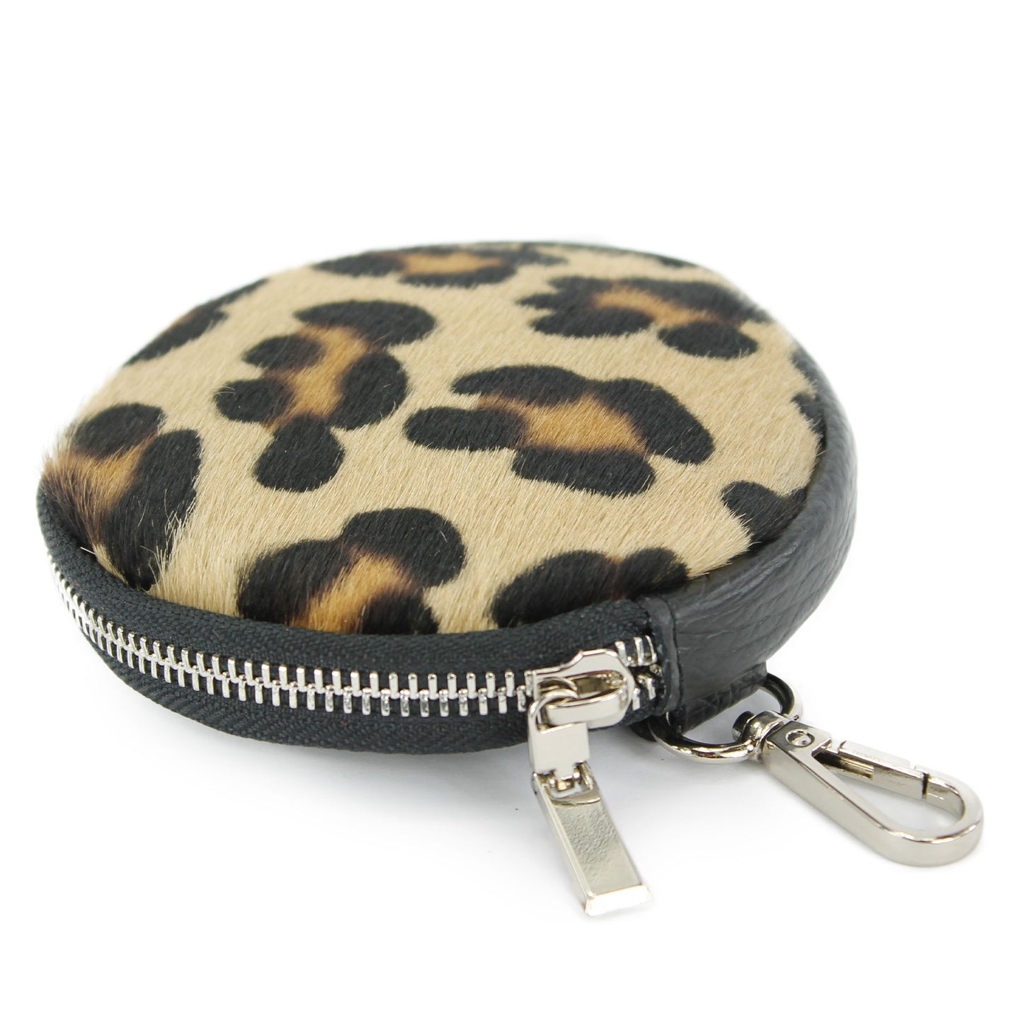 modamoda de - P08 - ital. Geldbörse Mundschutztasche aus Wildleder Fell