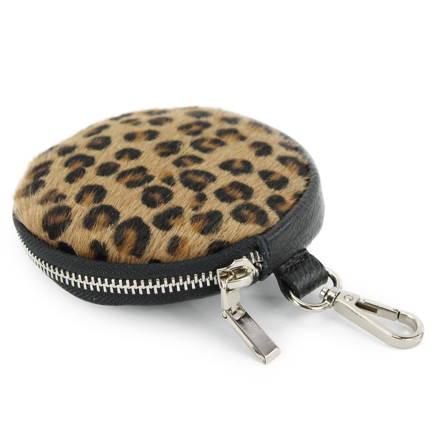 modamoda de - P08 - ital. Geldbörse Mundschutztasche aus Wildleder Fell