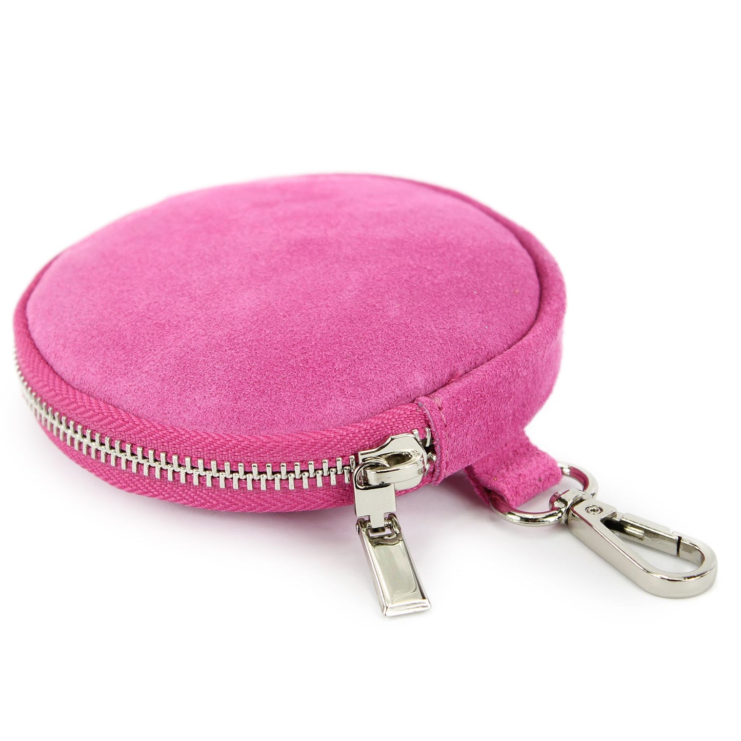 modamoda de - P08 - ital. Geldbörse Mundschutztasche aus Wildleder Fell