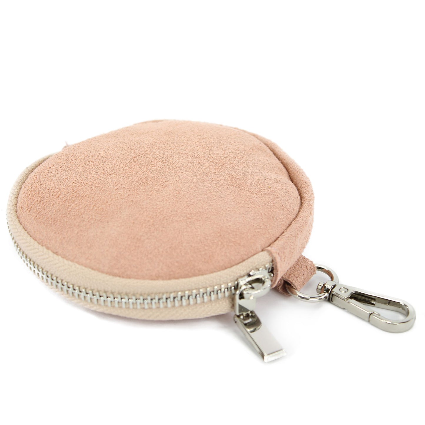 modamoda de - P08 - ital. Geldbörse Mundschutztasche aus Wildleder Fell