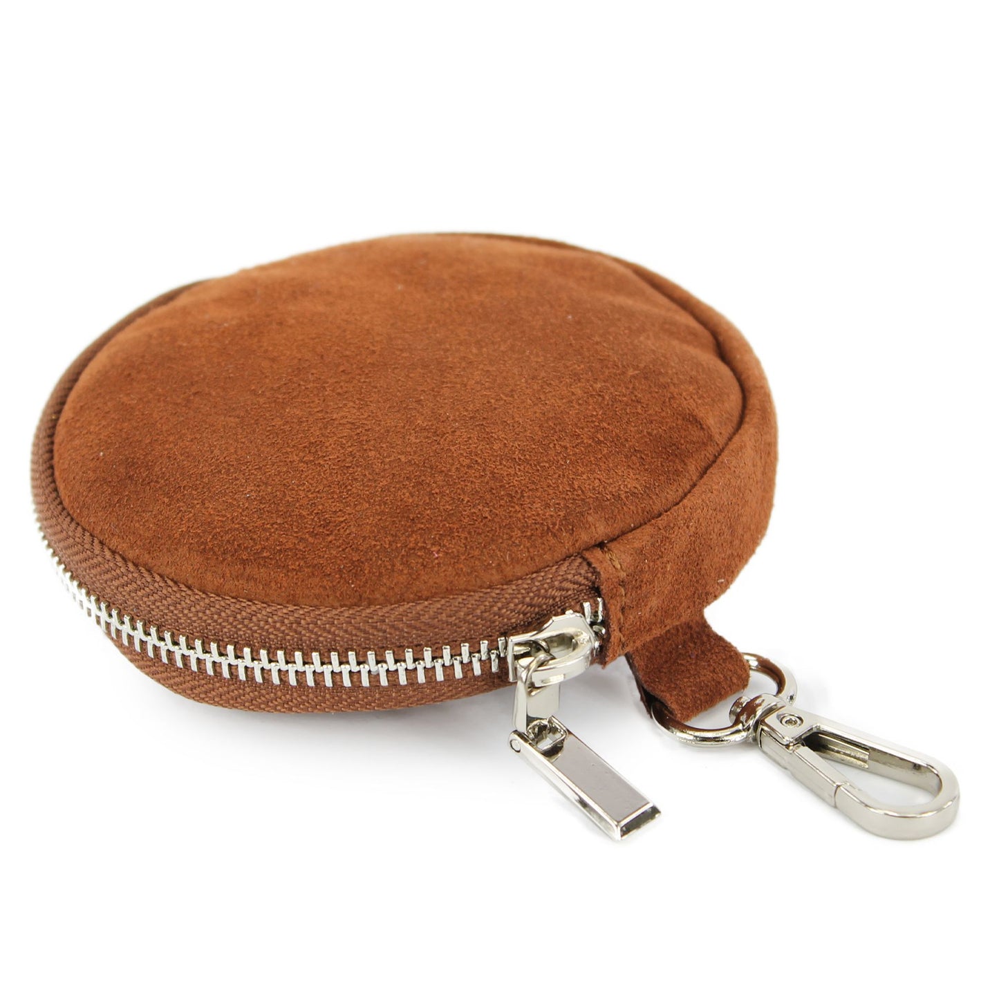 modamoda de - P08 - ital. Geldbörse Mundschutztasche aus Wildleder Fell