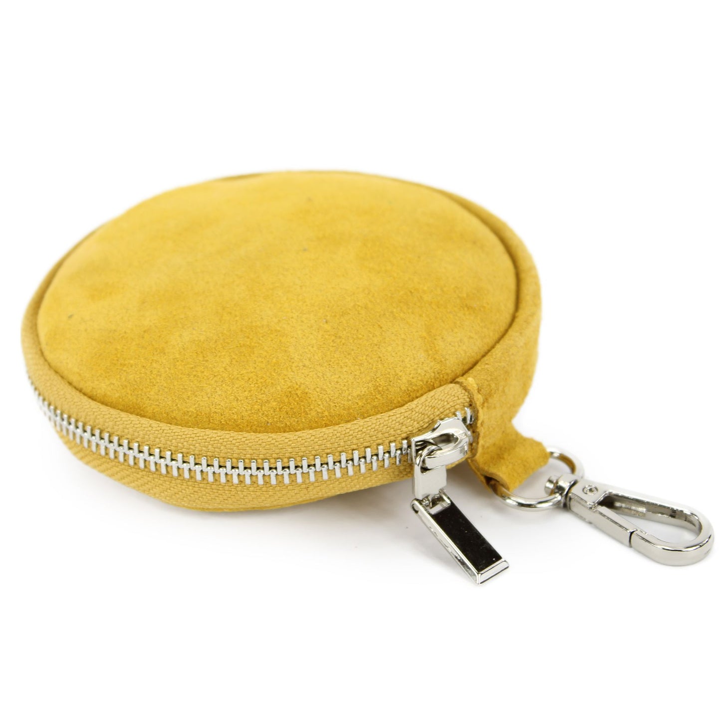 modamoda de - P08 - ital. Geldbörse Mundschutztasche aus Wildleder Fell