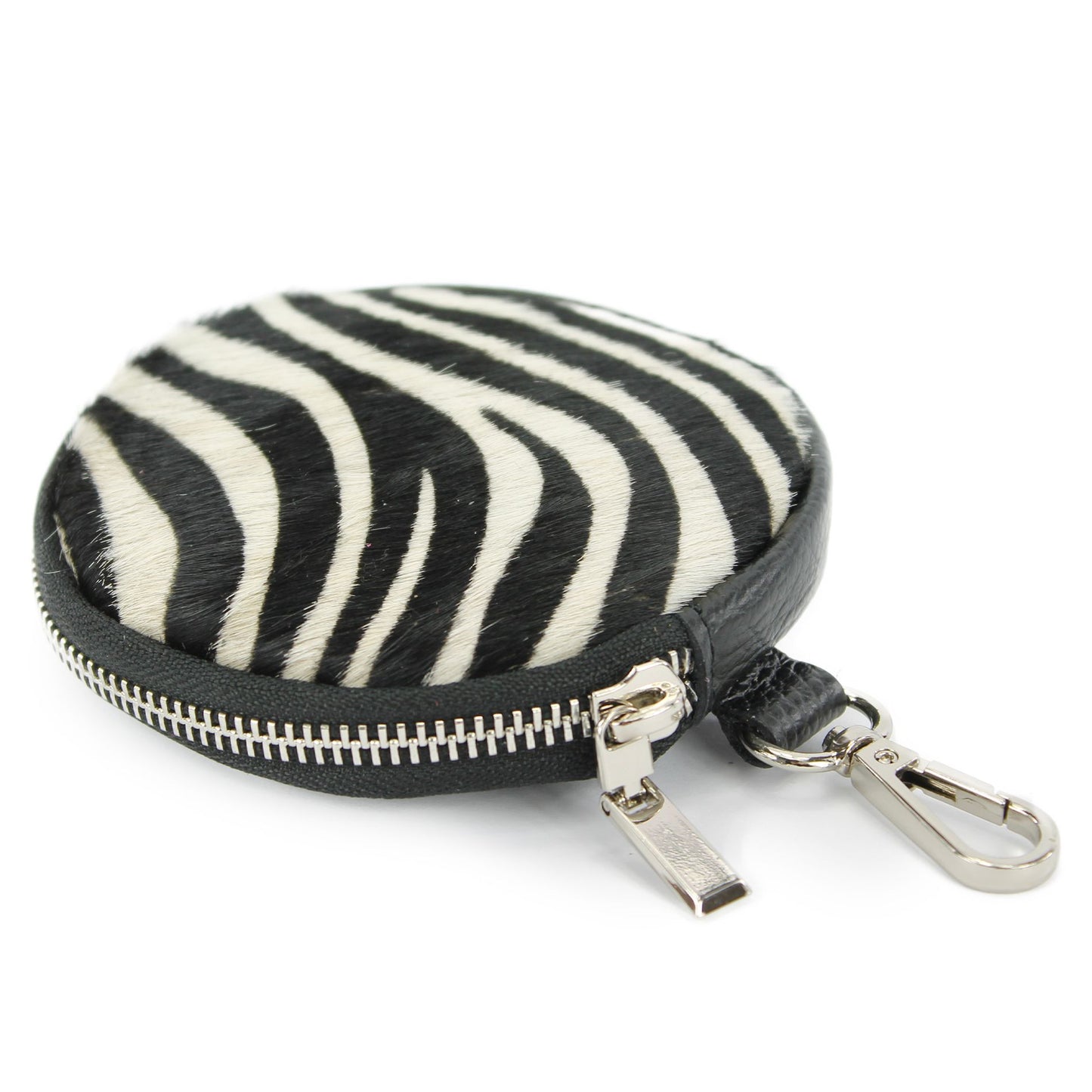 modamoda de - P08 - ital. Geldbörse Mundschutztasche aus Wildleder Fell