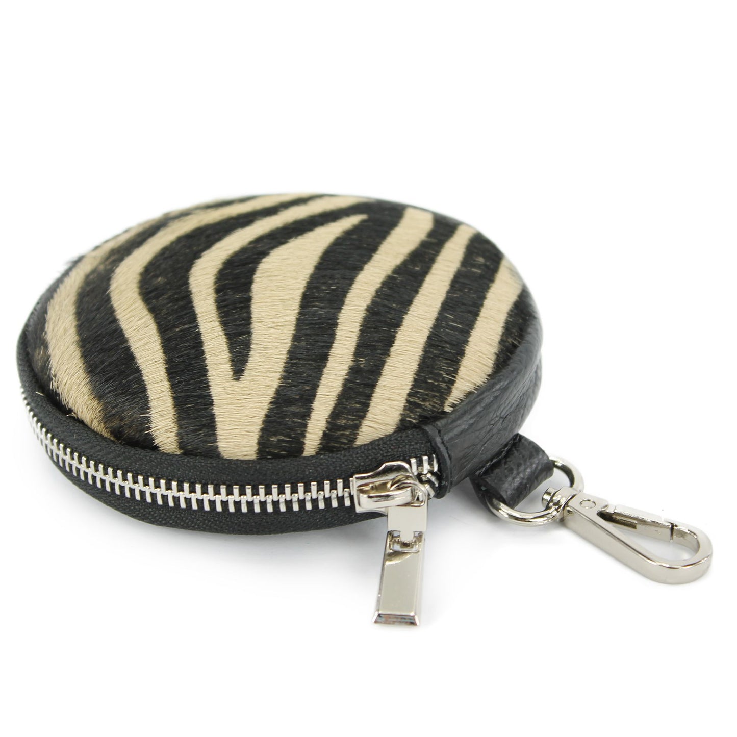 modamoda de - P08 - ital. Geldbörse Mundschutztasche aus Wildleder Fell