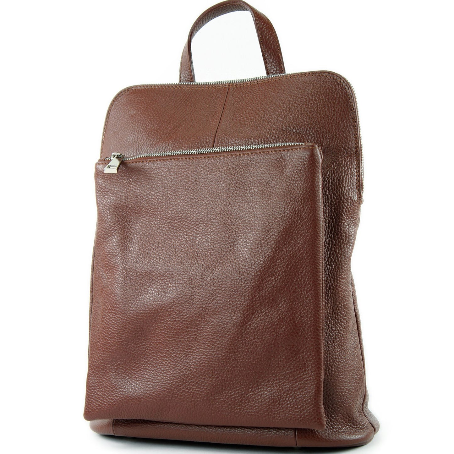 modamoda de T141 Damen Leder Rucksack Damentasche Schultertasche handmade in Italy