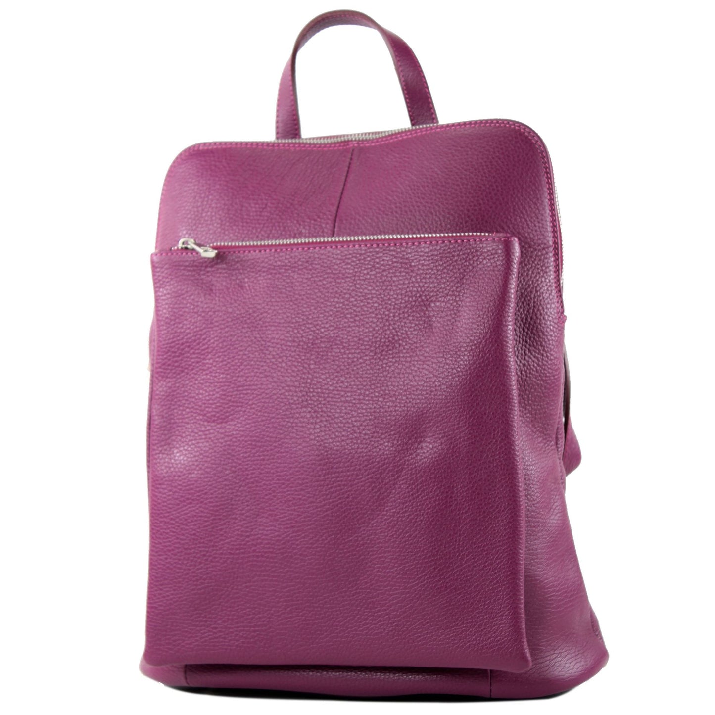 modamoda de T141 Damen Leder Rucksack Damentasche Schultertasche handmade in Italy