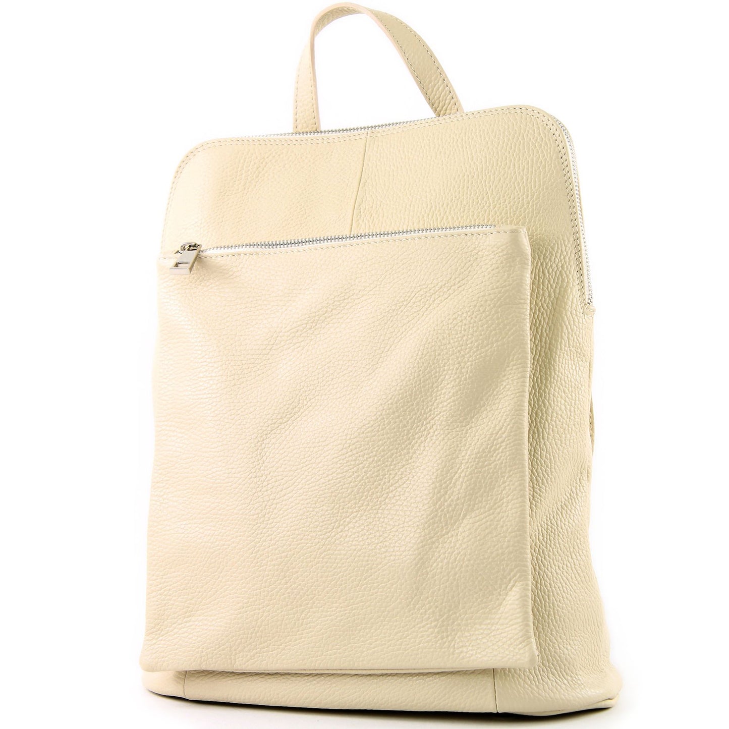 modamoda de T141 Damen Leder Rucksack Damentasche Schultertasche handmade in Italy