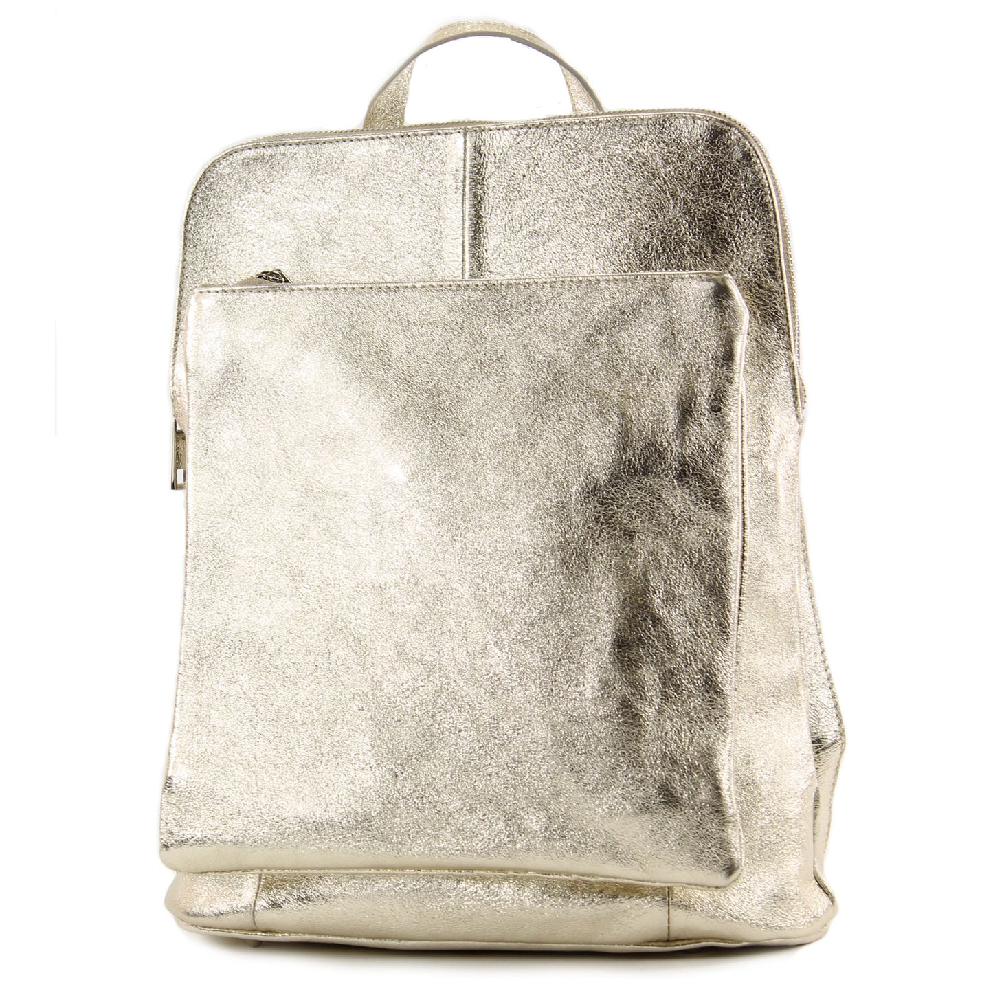 modamoda de T141 Damen Leder Rucksack Damentasche Schultertasche handmade in Italy