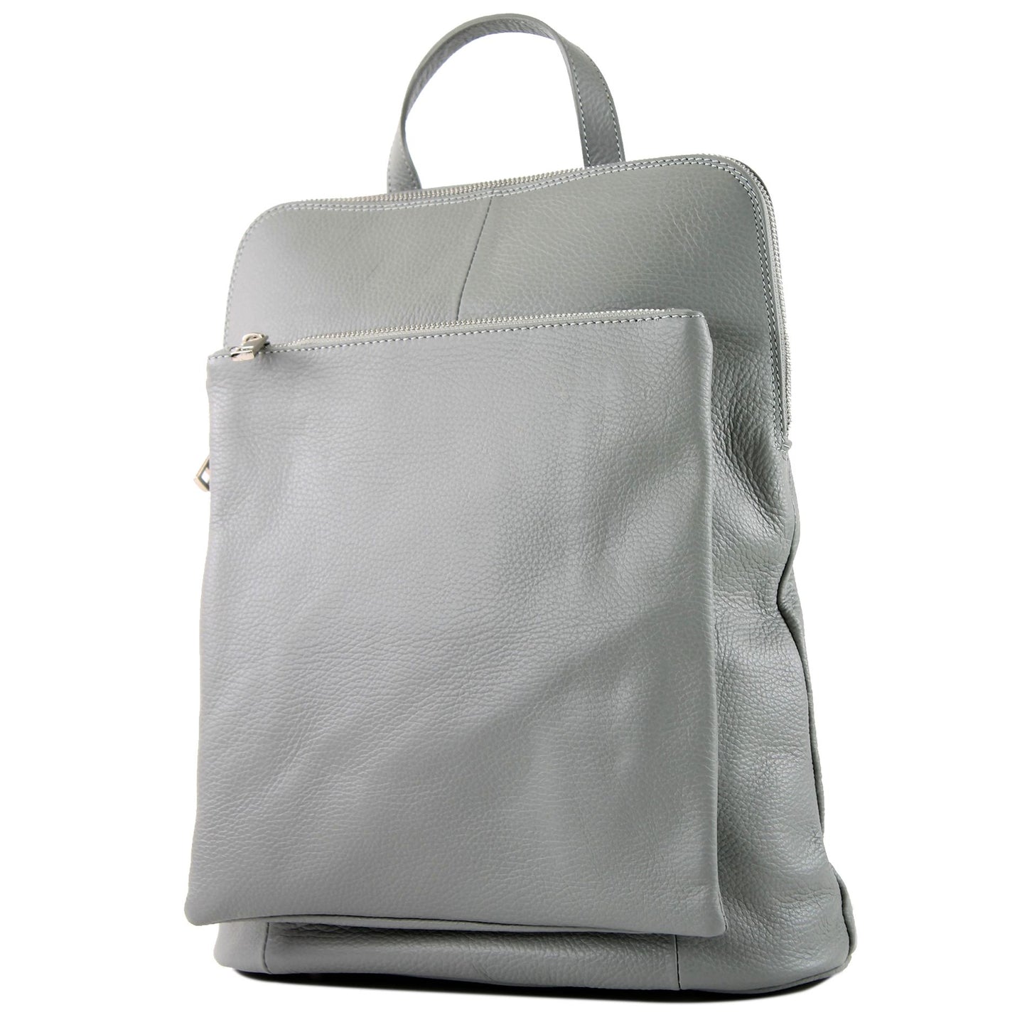 modamoda de T141 Damen Leder Rucksack Damentasche Schultertasche handmade in Italy