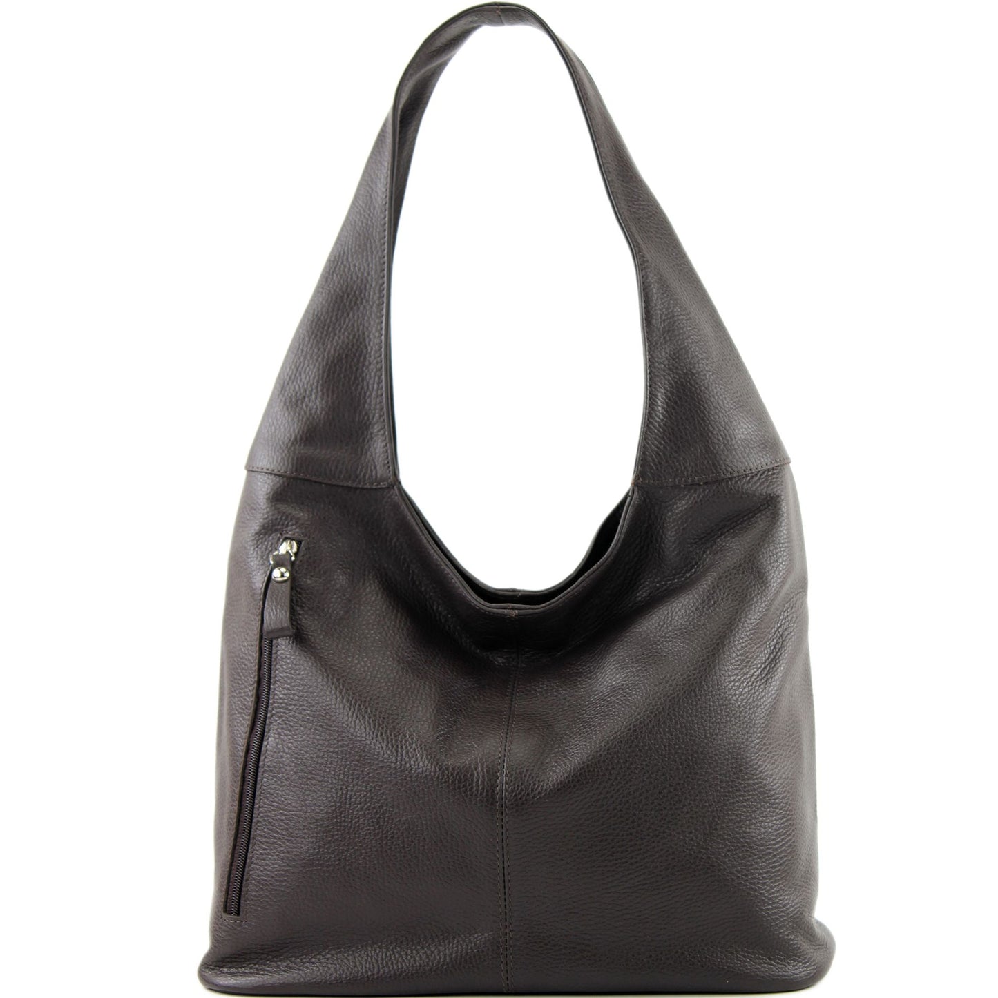 modamoda de T155 Damen Leder Shopper Schultertasche Large handmade in Italy