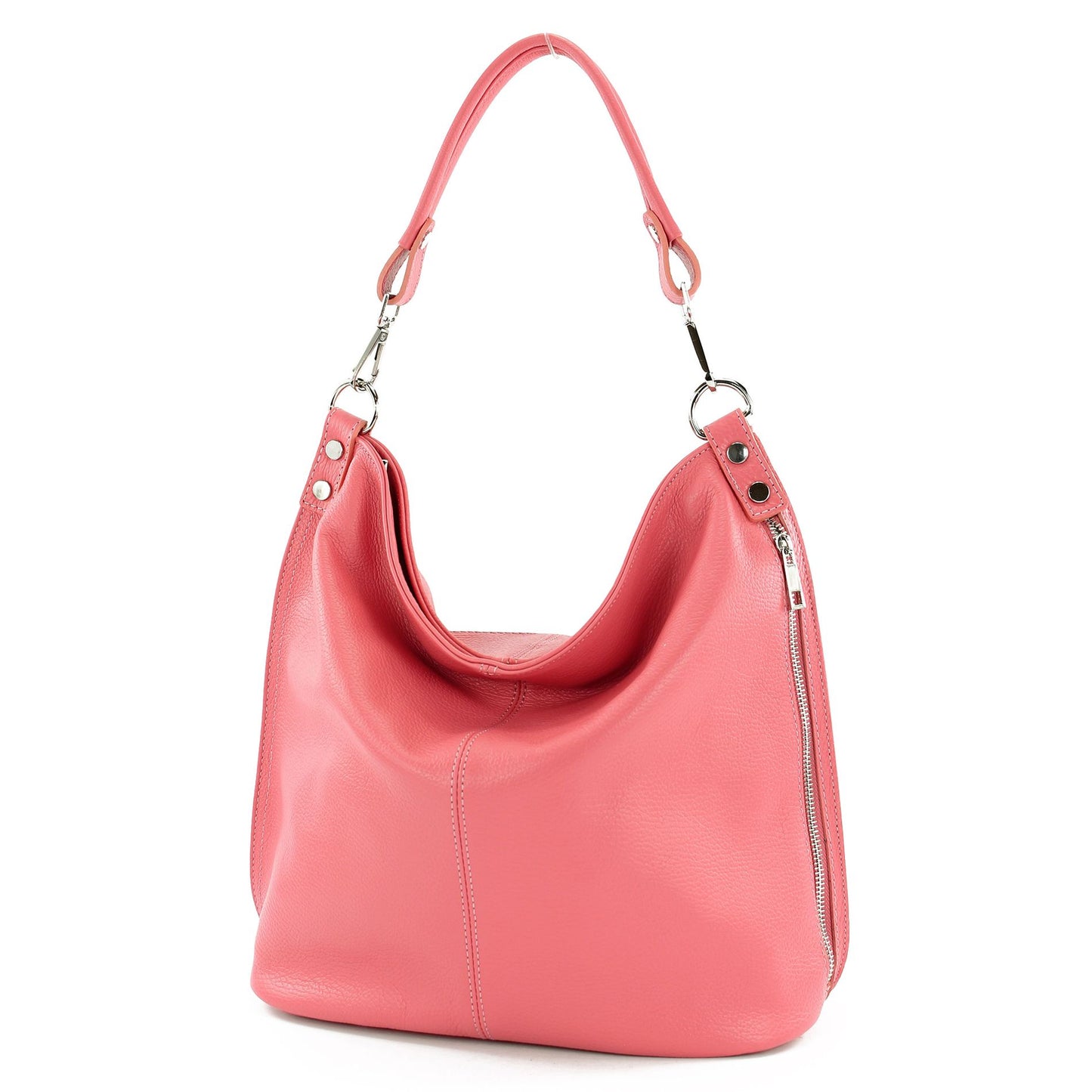 modamoda de - T177 - ital. Damen Schultertasche aus Leder
