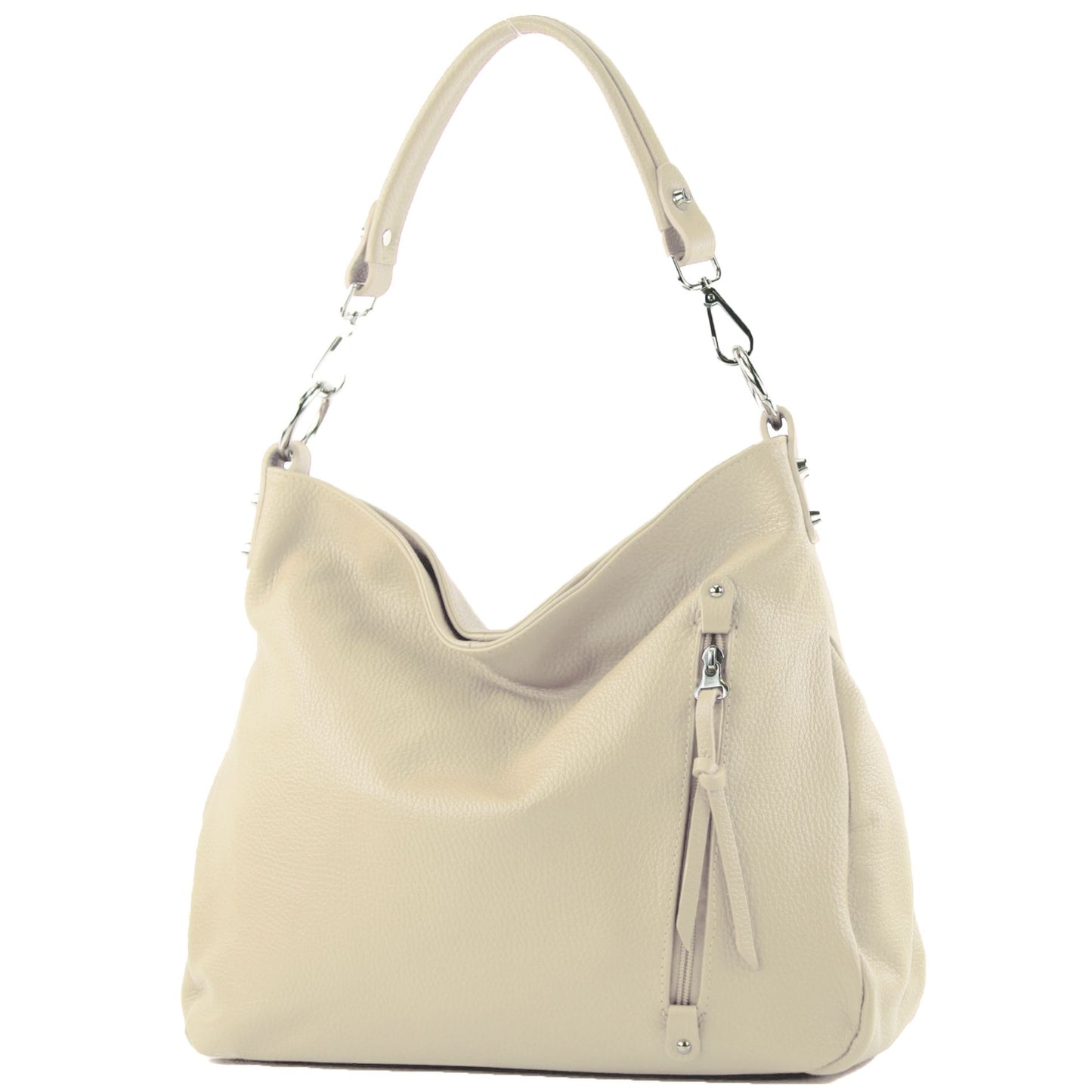 modamoda de T183 Damen Schultertasche Handtasche Tragetasche Echtleder Groß handmade in Italy