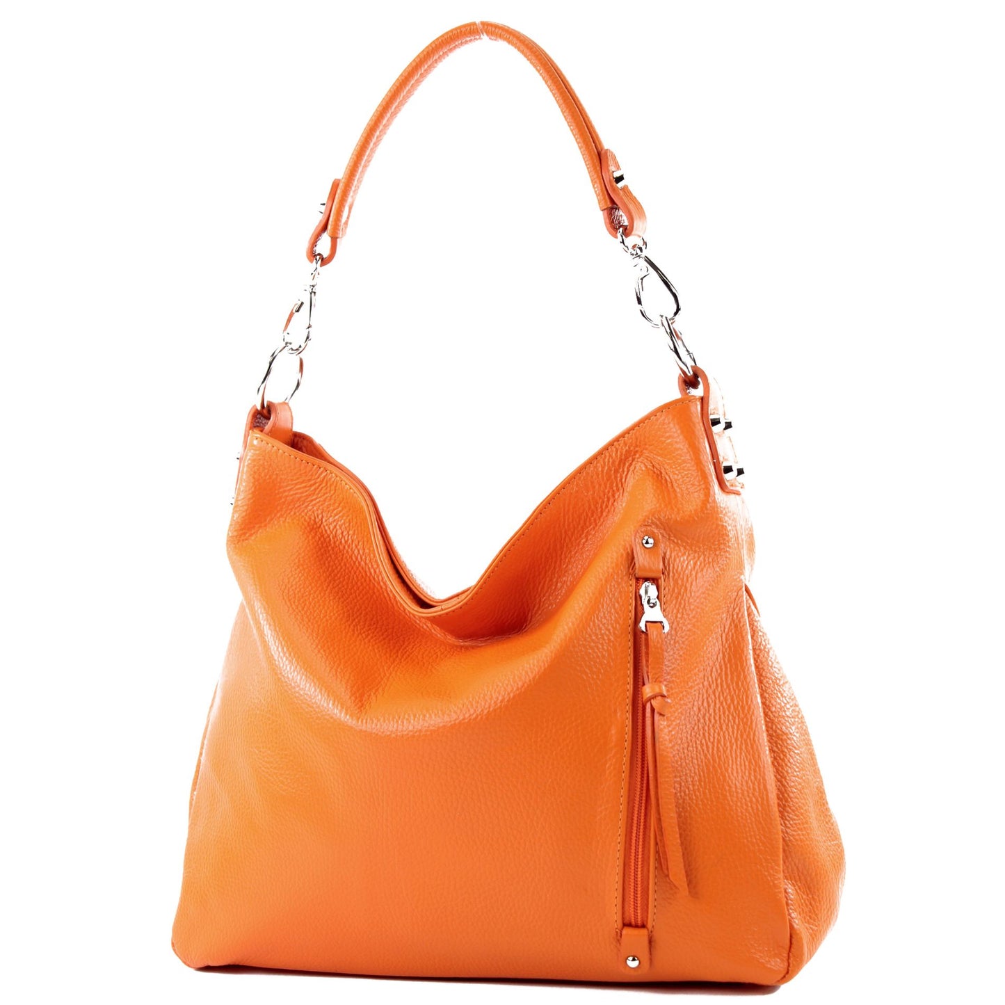 modamoda de T183 Damen Schultertasche Handtasche Tragetasche Echtleder Groß handmade in Italy