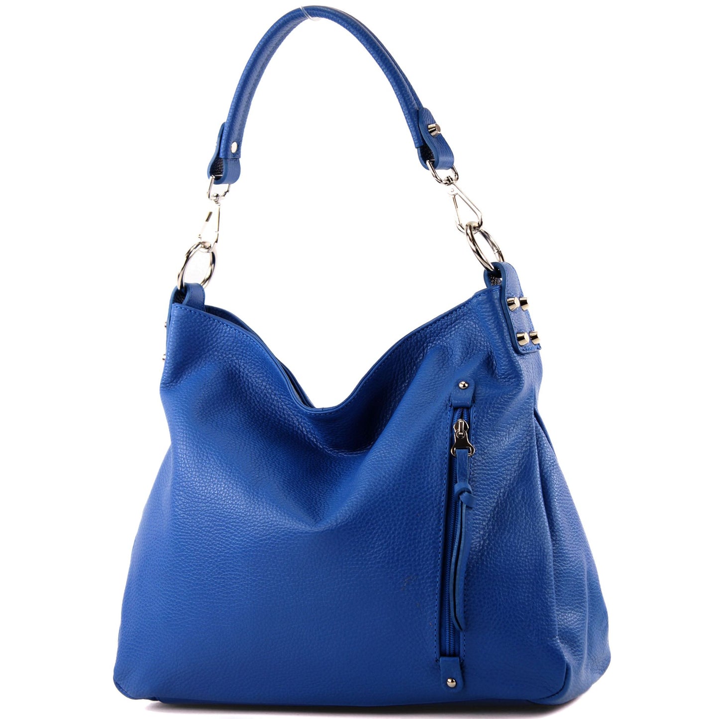 modamoda de T183 Damen Schultertasche Handtasche Tragetasche Echtleder Groß handmade in Italy