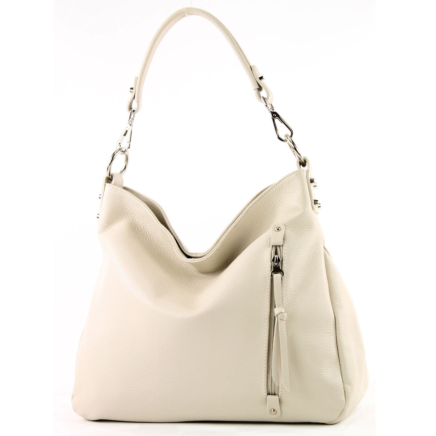 modamoda de T183 Damen Schultertasche Handtasche Tragetasche Echtleder Groß handmade in Italy