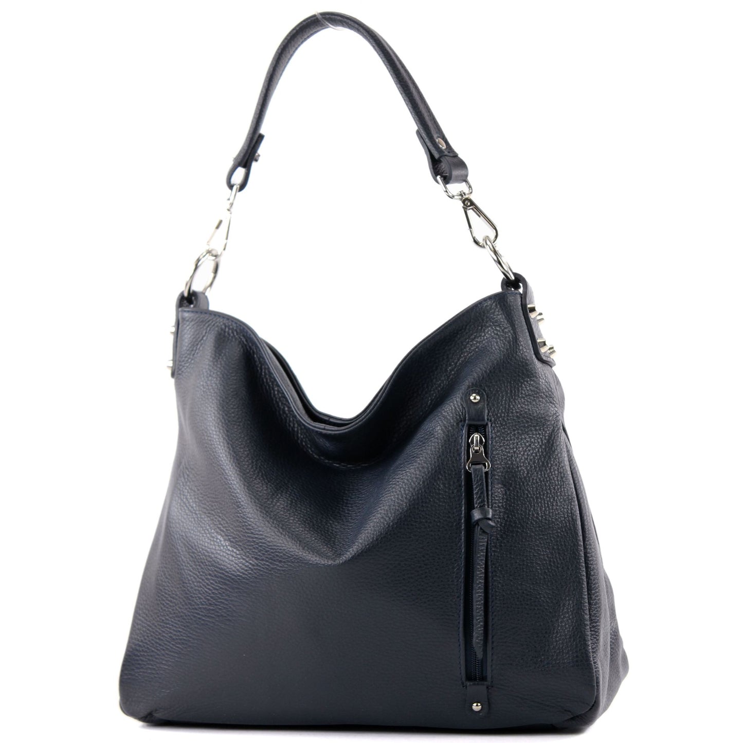 modamoda de T183 Damen Schultertasche Handtasche Tragetasche Echtleder Groß handmade in Italy