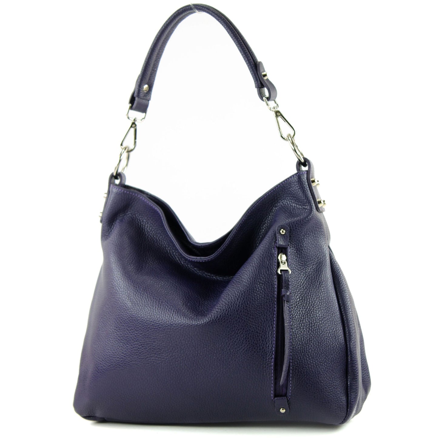 modamoda de T183 Damen Schultertasche Handtasche Tragetasche Echtleder Groß handmade in Italy