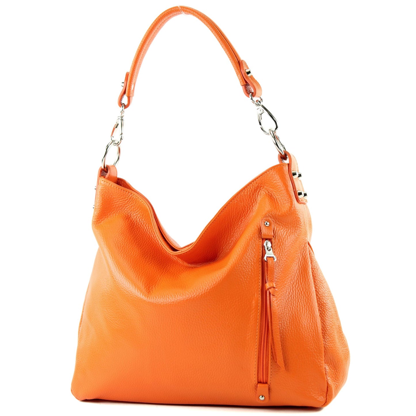 modamoda de T183 Damen Schultertasche Handtasche Tragetasche Echtleder Groß handmade in Italy