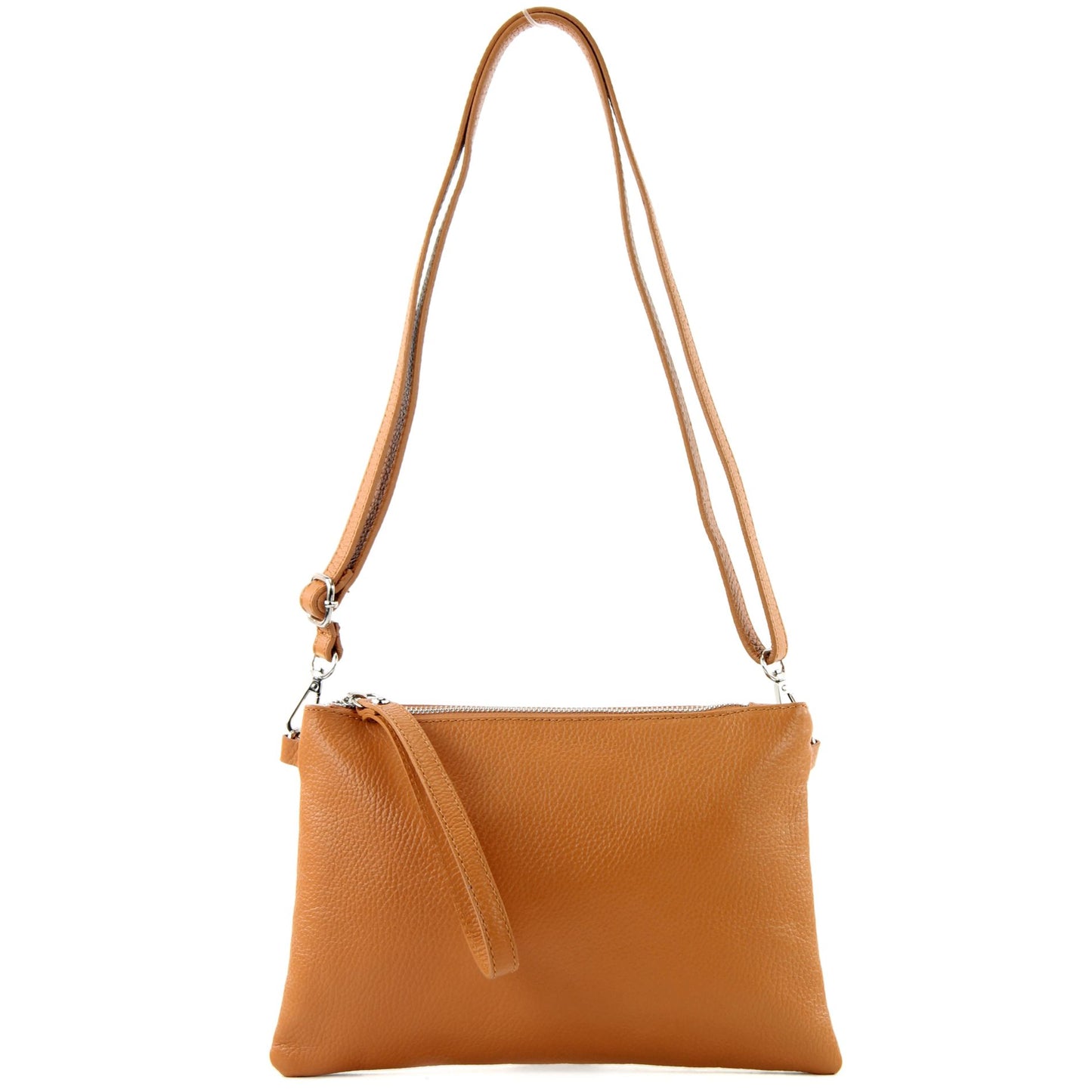modamoda de T186 Damen Leder Clutch Umhängetasche Abendtasche handmade in Italy
