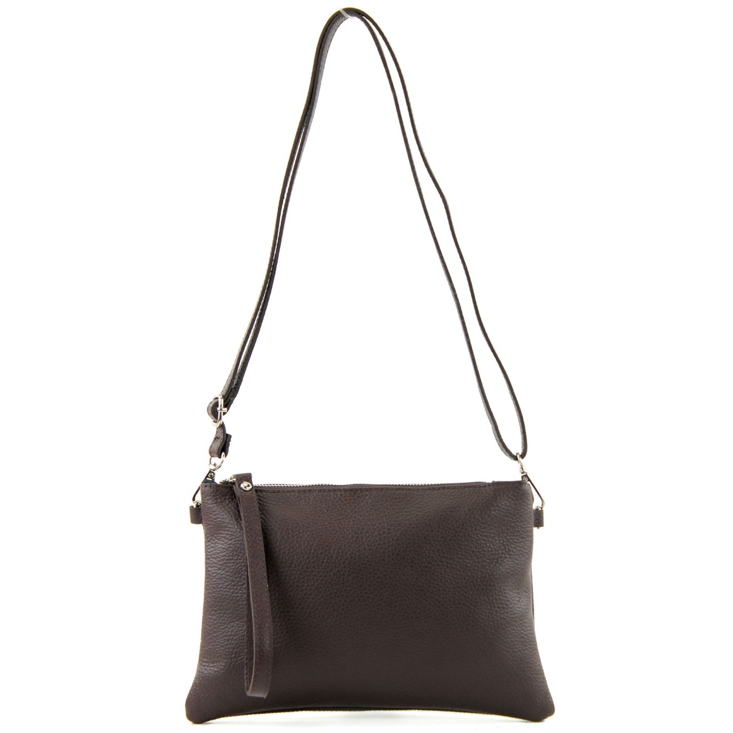 modamoda de T186 Damen Leder Clutch Umhängetasche Abendtasche handmade in Italy