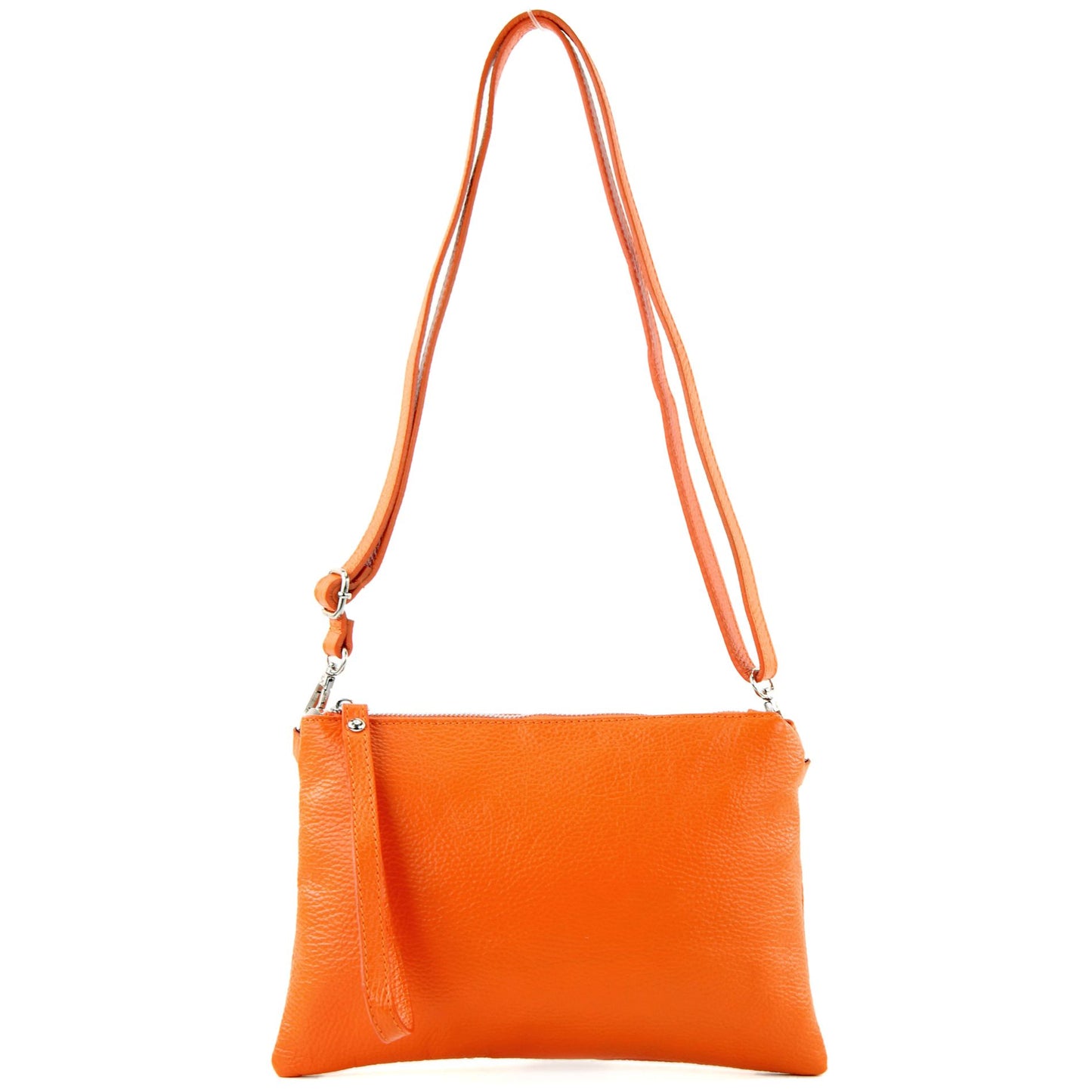 modamoda de T186 Damen Leder Clutch Umhängetasche Abendtasche handmade in Italy