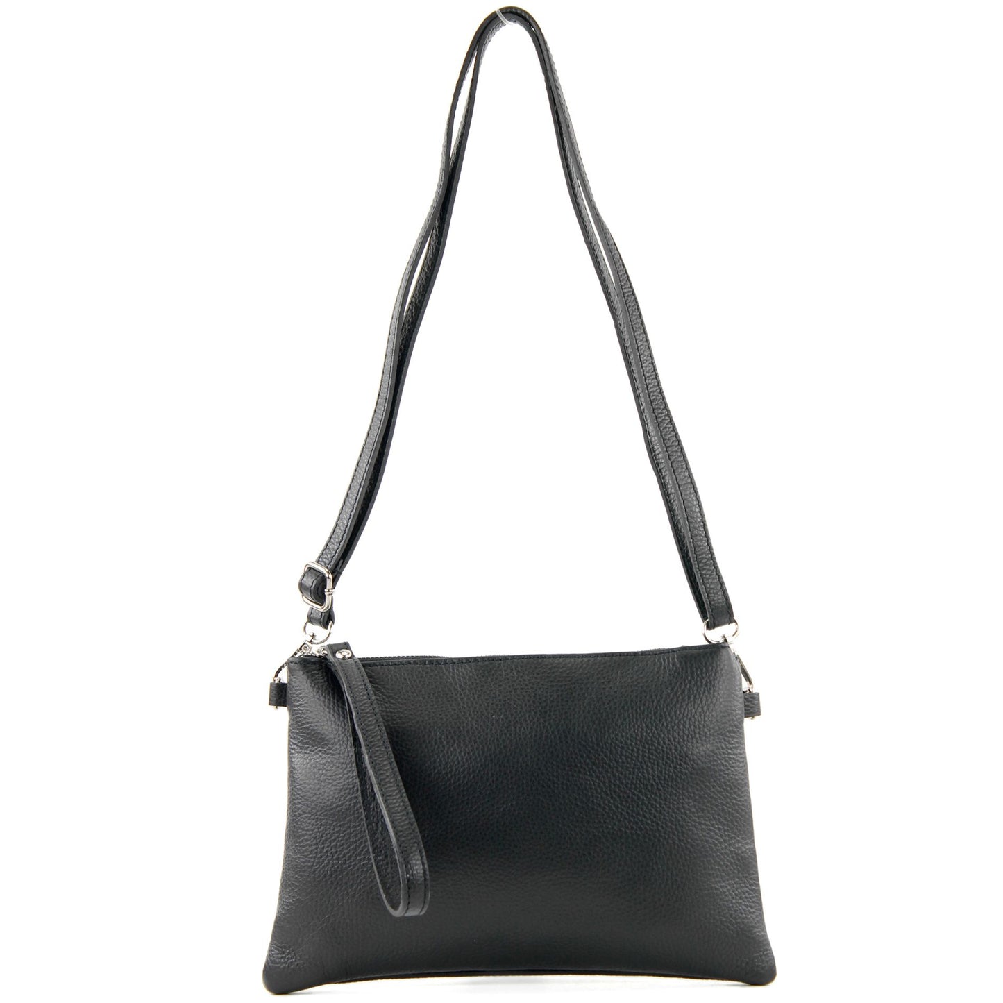 modamoda de T186 Damen Leder Clutch Umhängetasche Abendtasche handmade in Italy