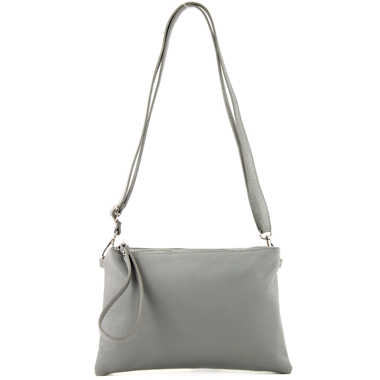 modamoda de T186 Damen Leder Clutch Umhängetasche Abendtasche handmade in Italy