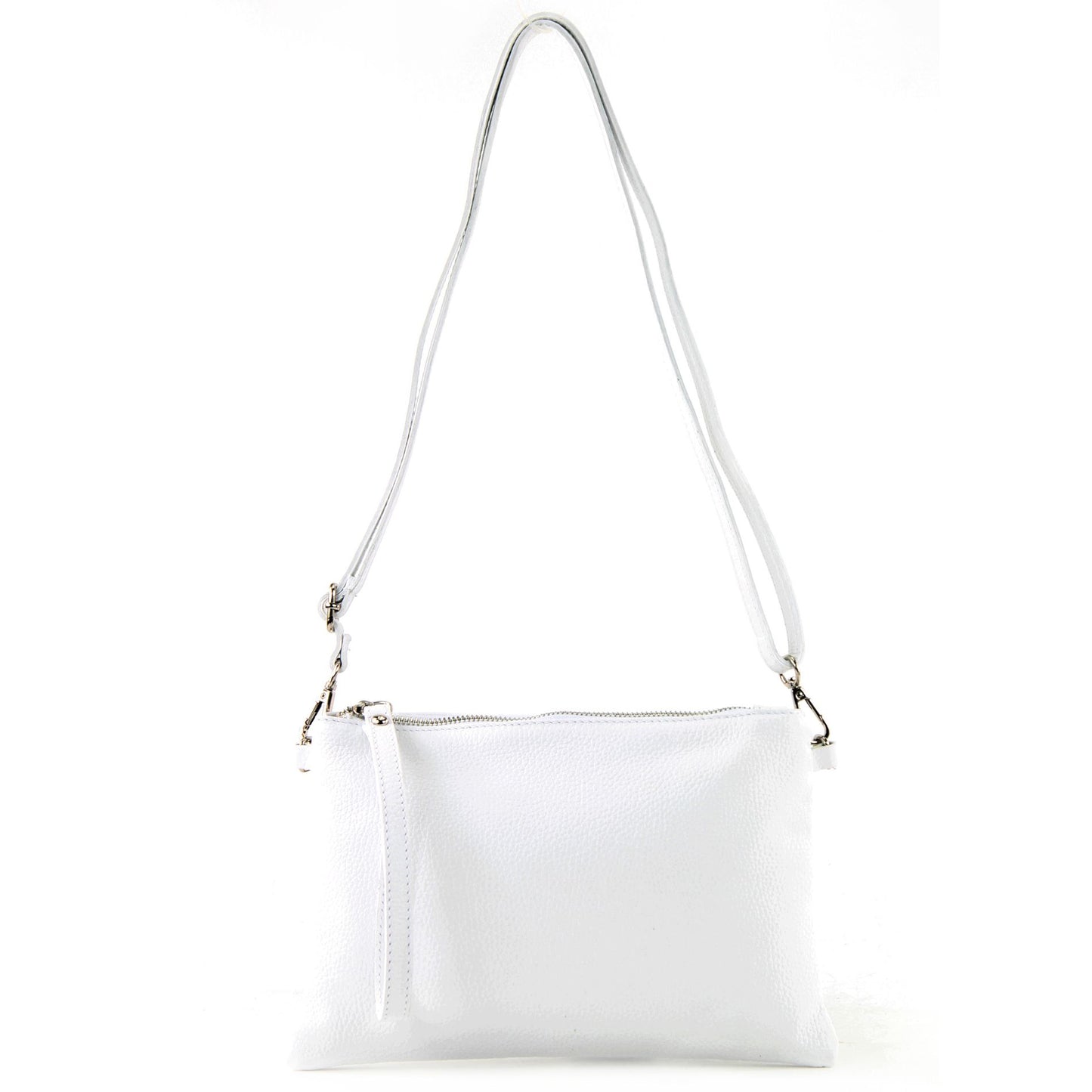 modamoda de T186 Damen Leder Clutch Umhängetasche Abendtasche handmade in Italy