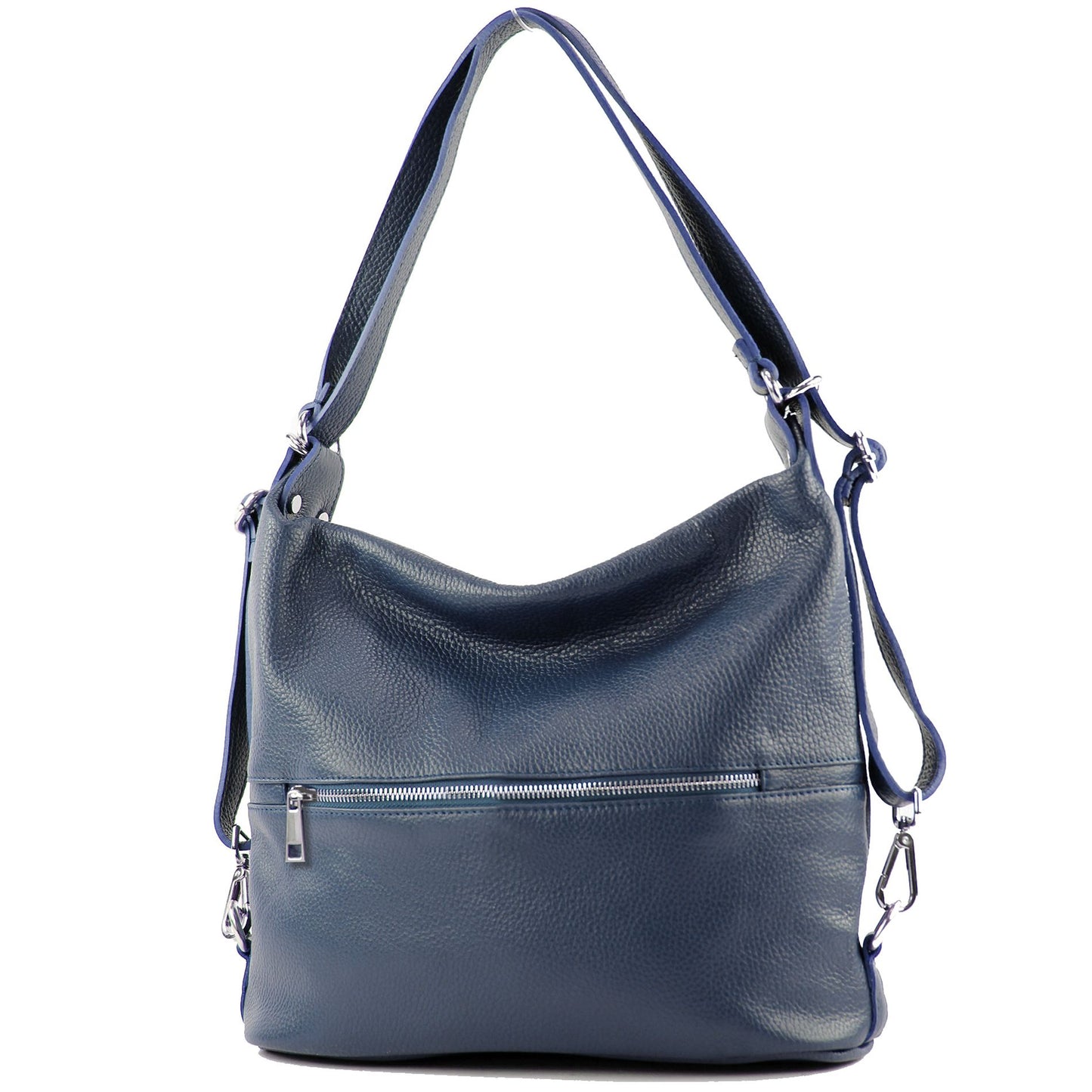 modamoda de T189 Damen Leder Rucksack Damentasche 2in1 handmade in Italy