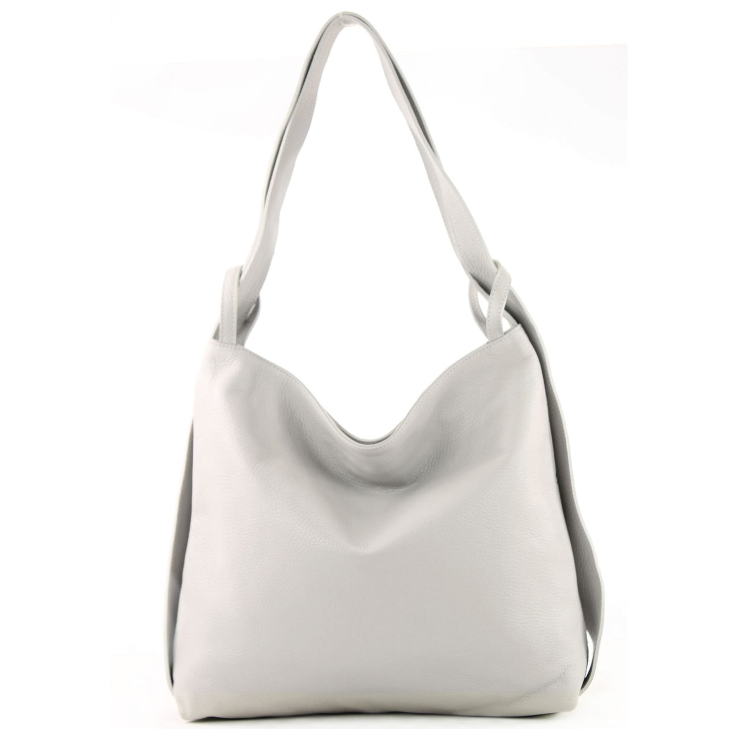 modamoda de T192 Damen Leder Rucksack Schultertasche 2in1 handmade in Italy