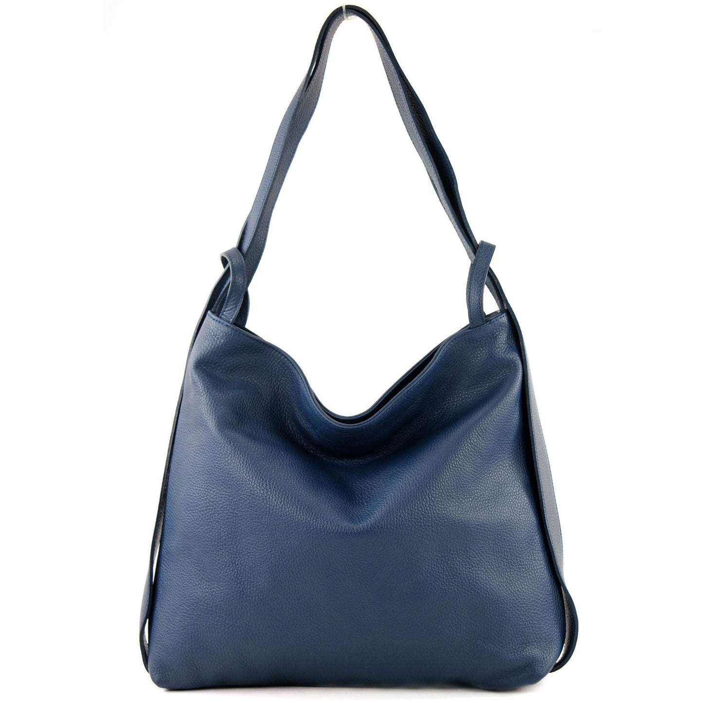 modamoda de T192 Damen Leder Rucksack Schultertasche 2in1 handmade in Italy