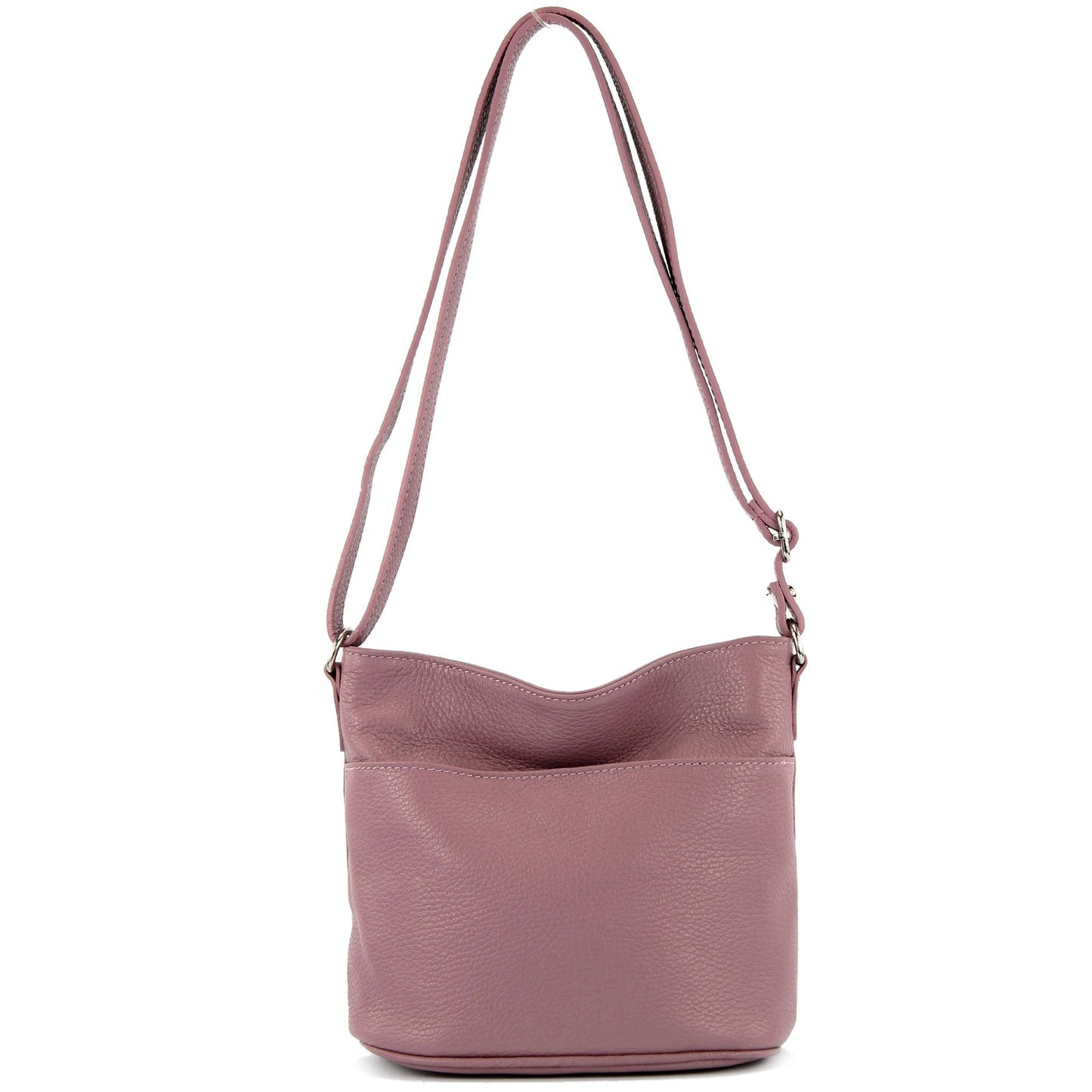 modamoda de T198 kleine Damen Leder Umhängetasche Schultertasche handmade in Italy