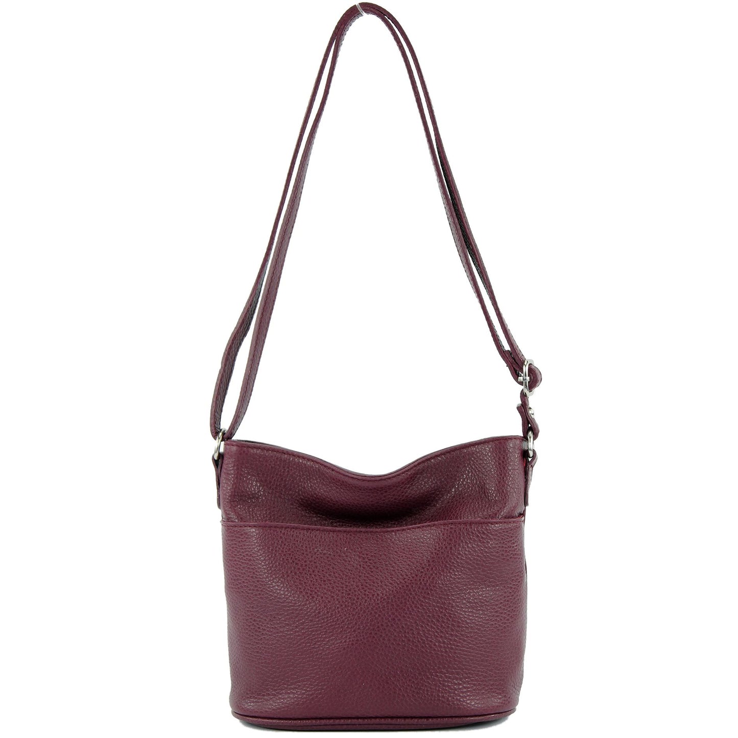 modamoda de T198 kleine Damen Leder Umhängetasche Schultertasche handmade in Italy