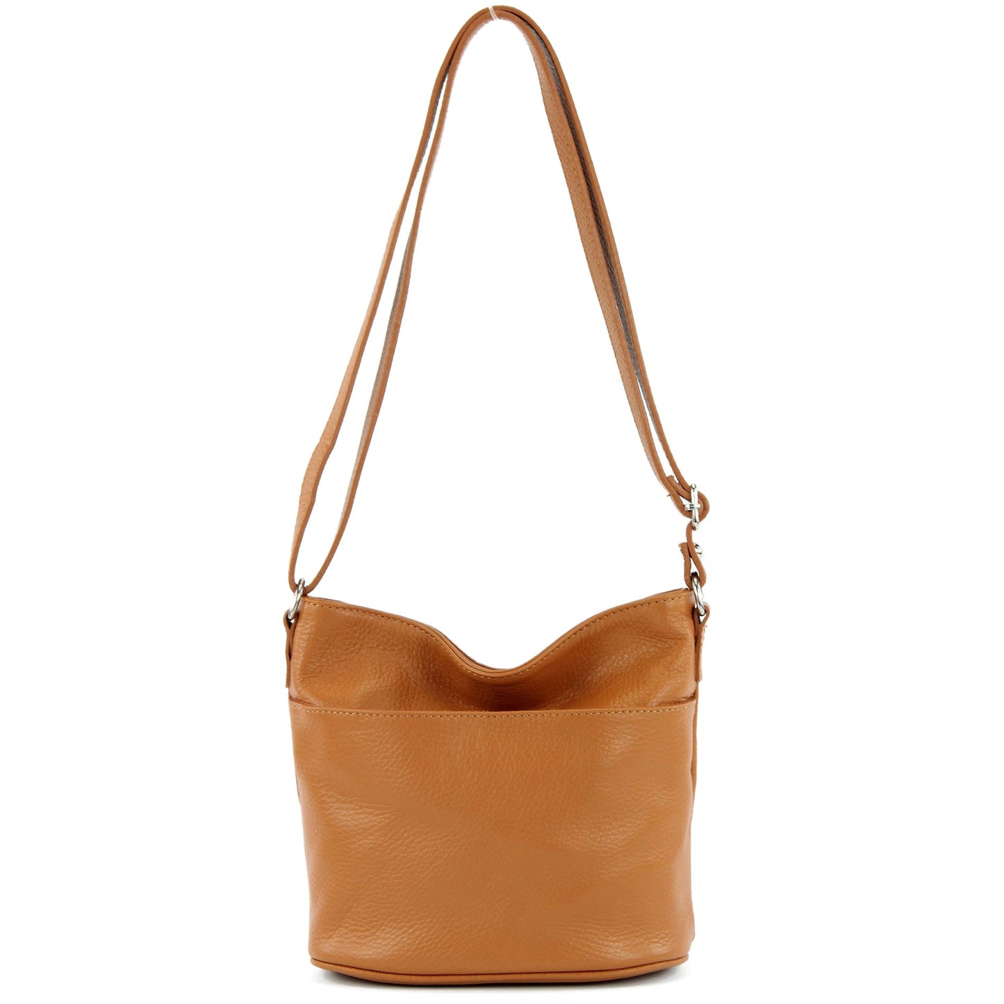modamoda de T198 kleine Damen Leder Umhängetasche Schultertasche handmade in Italy