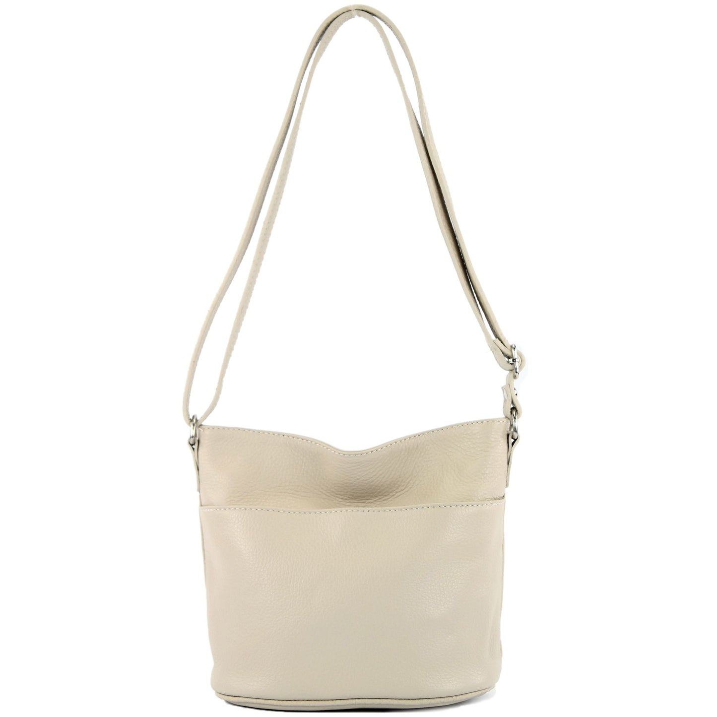 modamoda de T198 kleine Damen Leder Umhängetasche Schultertasche handmade in Italy